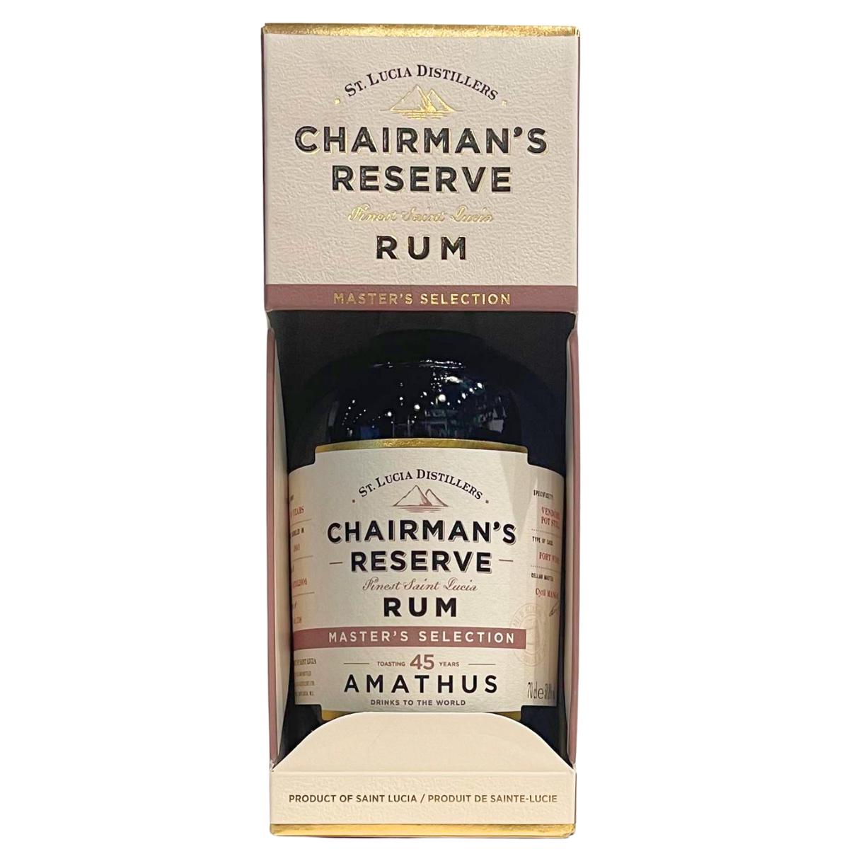 Chairman's Reserve Rum Master's Selection Amathus 45th Anniversary