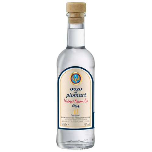 Ouzo of Plomari Isidoros Arvanitis Miniatue