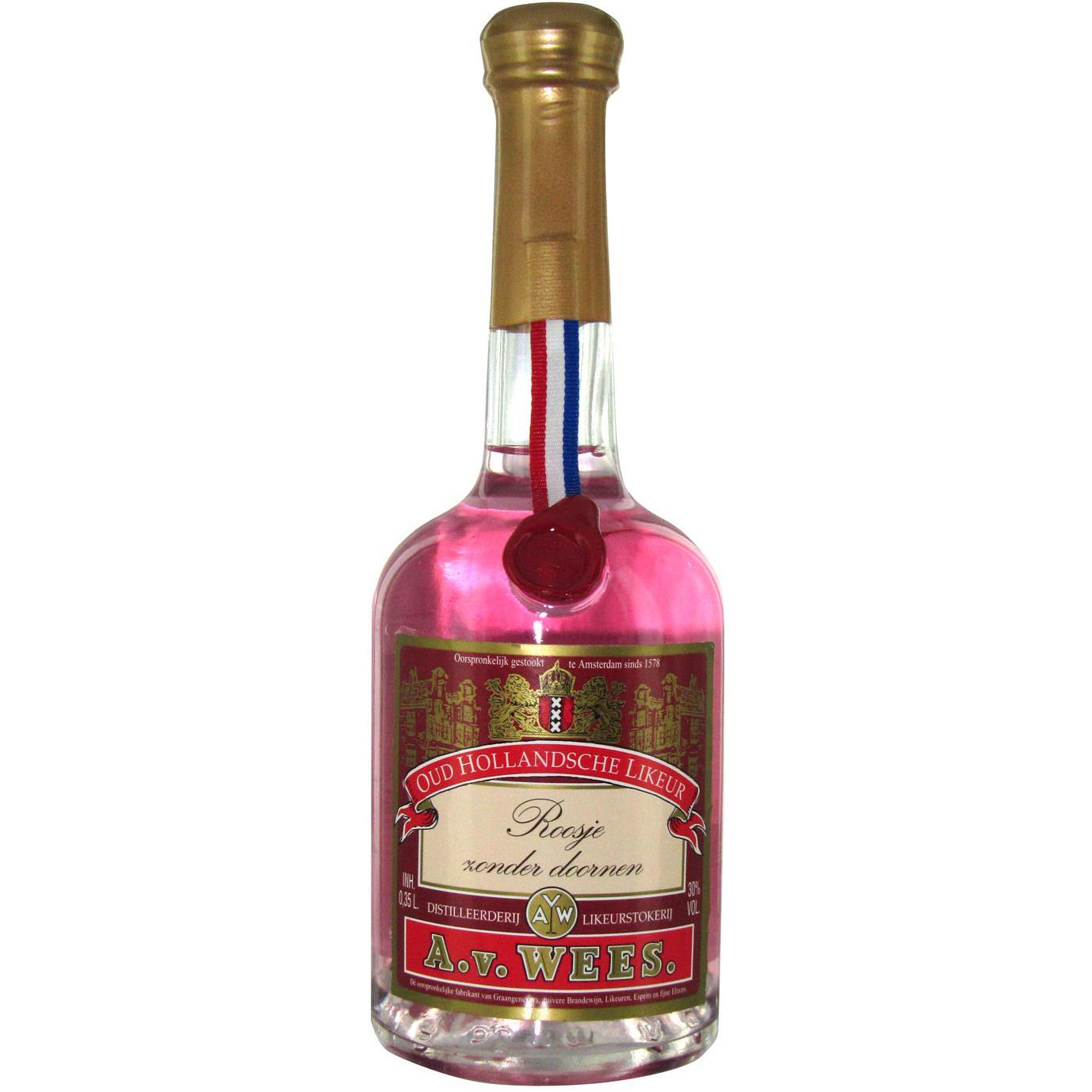 Van Wees Roosje Xonder Doornen Likeur (Rose without Thorn)