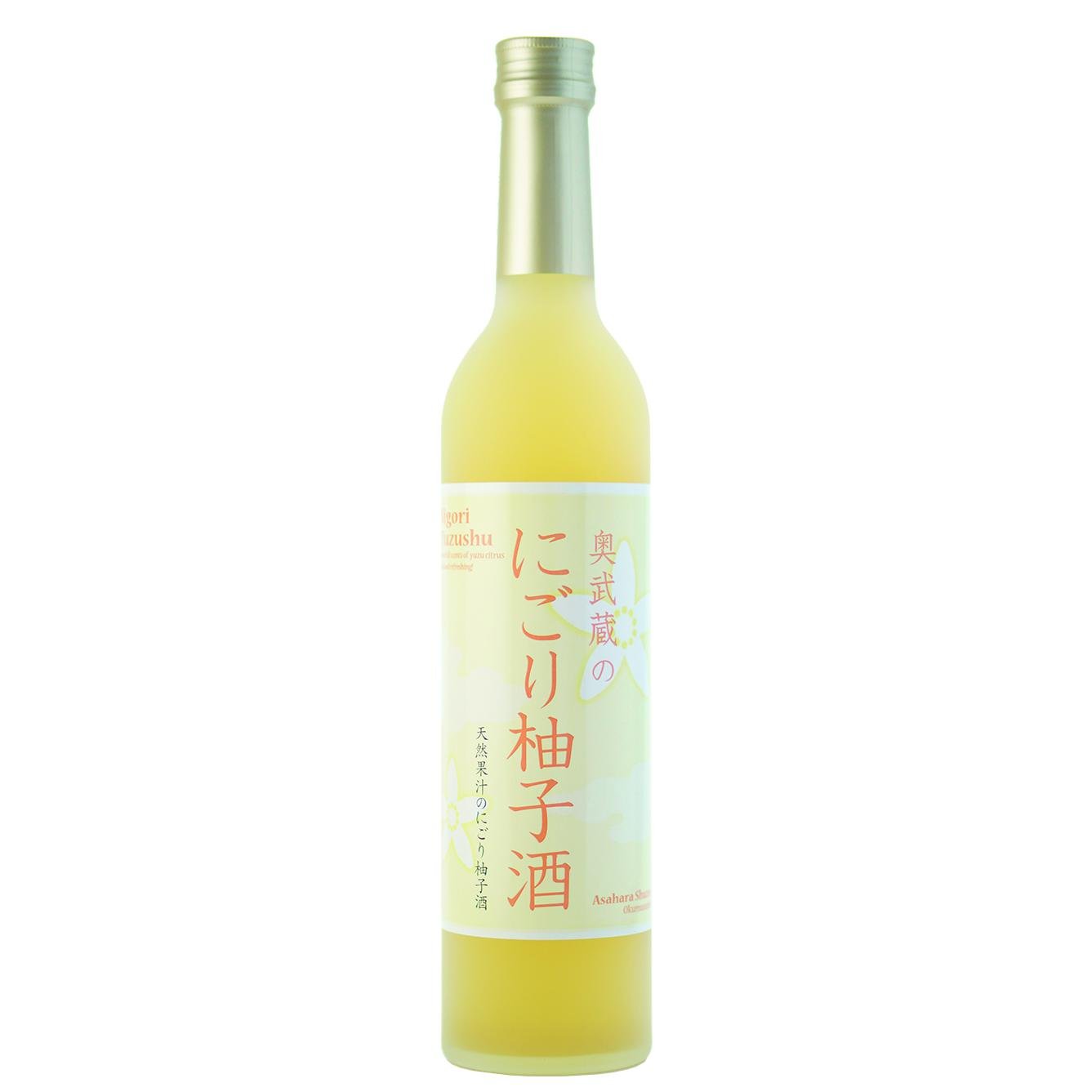 Asahara Shuzo Nigori Yuzushu Yuzu Liqueur - Liquid Scout