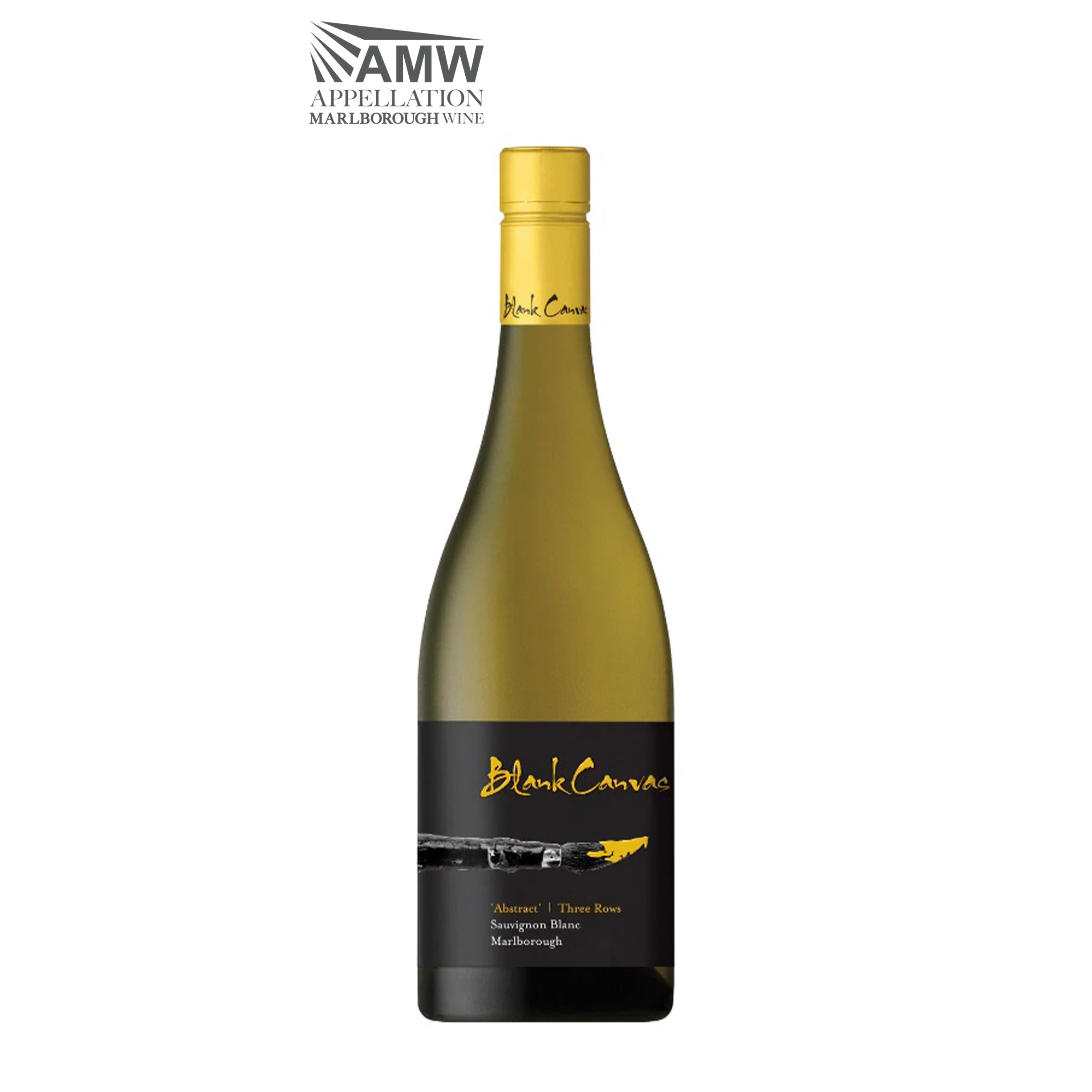 Blank Canvas Abstract | Three Rows Marlborough Sauvignon Blanc White Wine - Liquid Scout