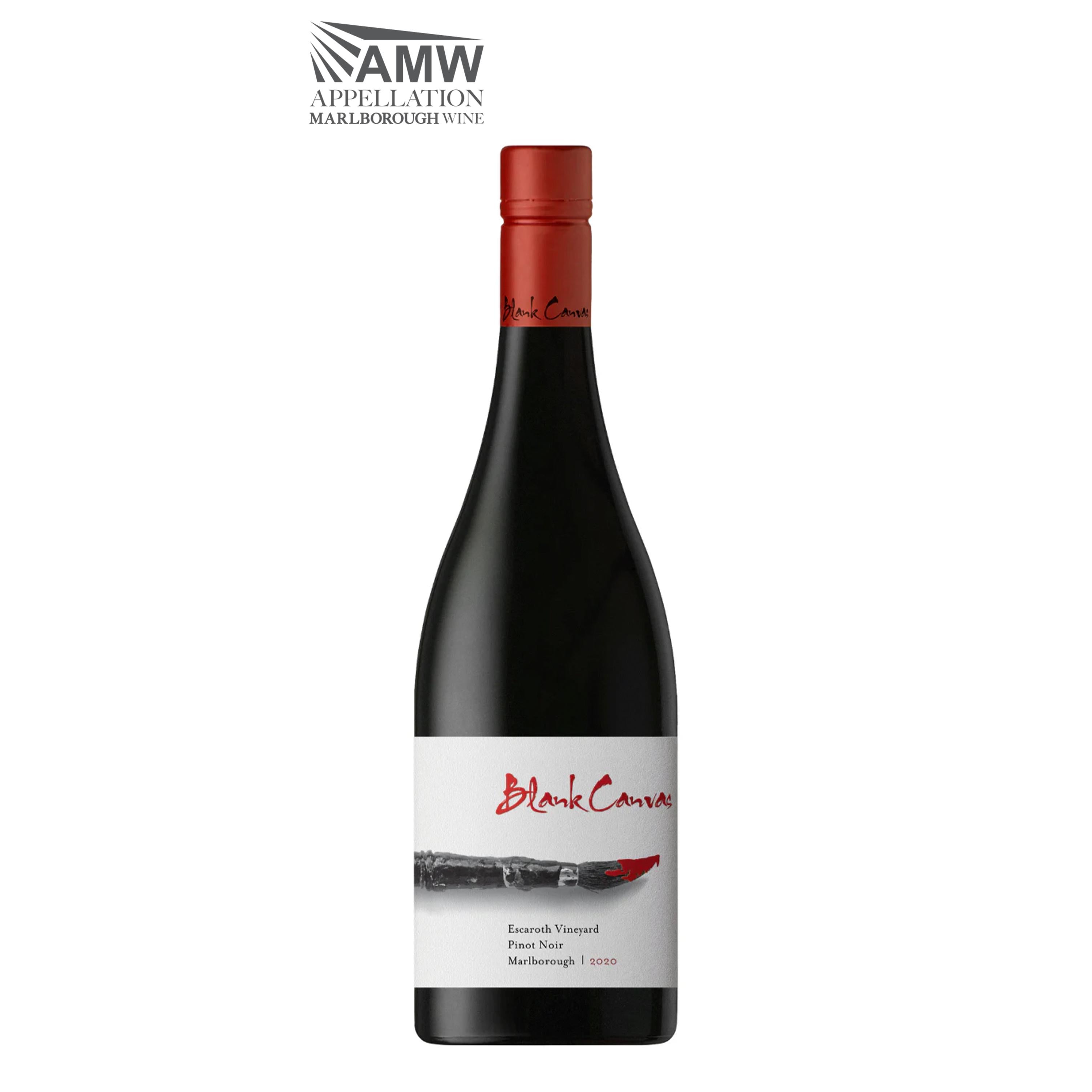Blank Canvas Escaroth Vineyard Marlborough Pinot Noir Red Wine - Liquid Scout