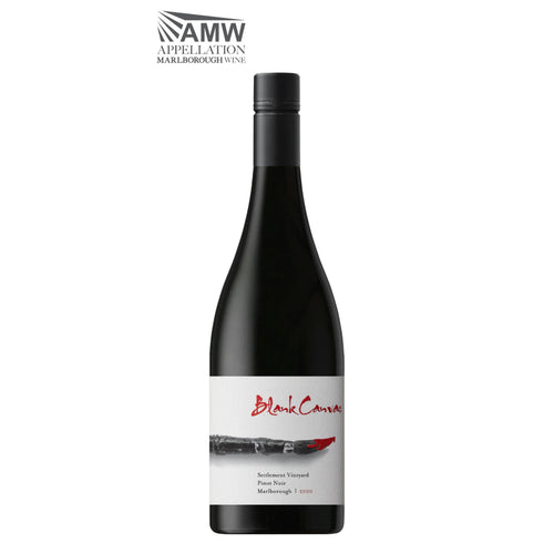 Blank Canvas Settlement Vineyard Marlborough Pinot Noir Red Wine - Liquid Scout