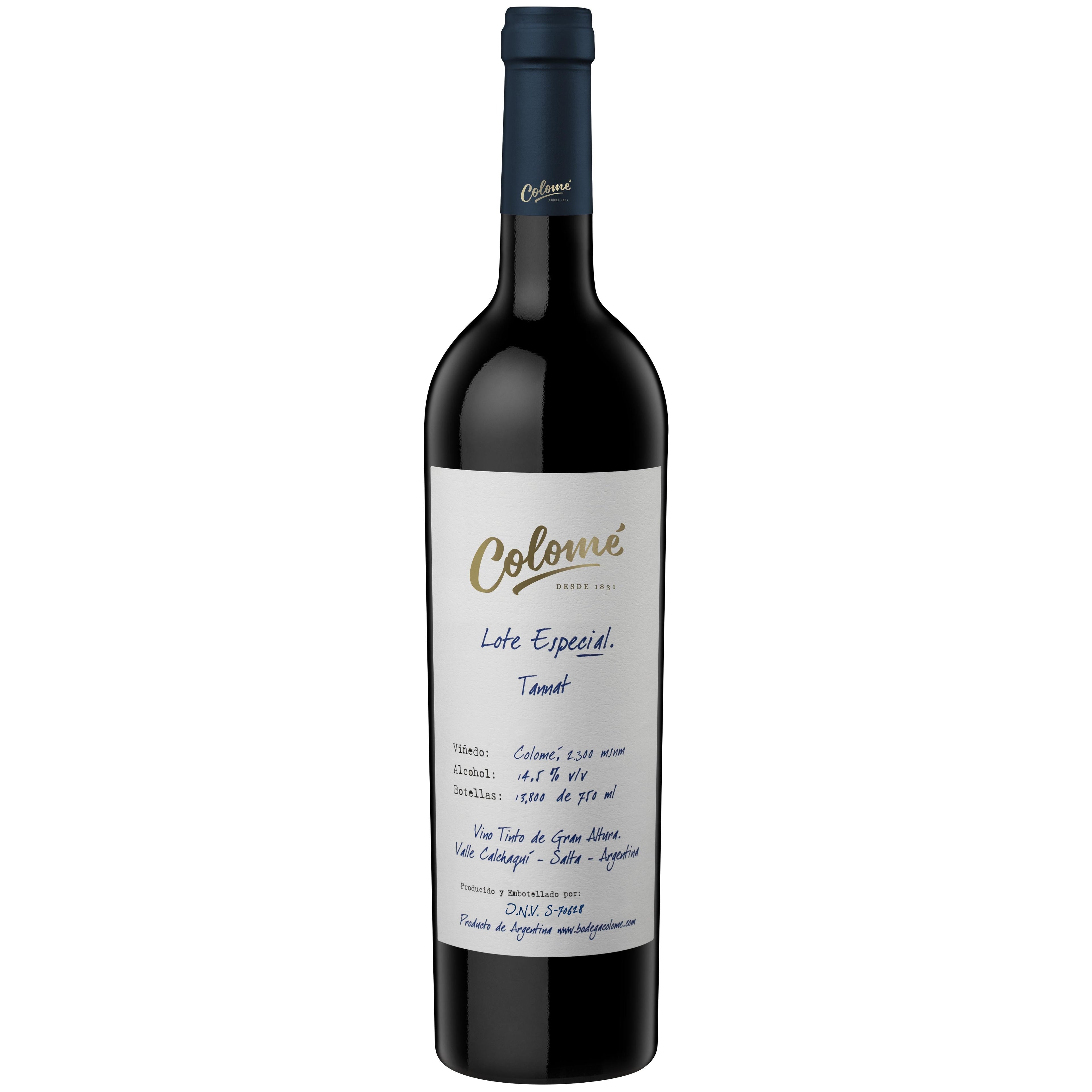 Bodega Colomé Lote Especial Finca Colomé Salta Tannat Red Wine - Liquid Scout