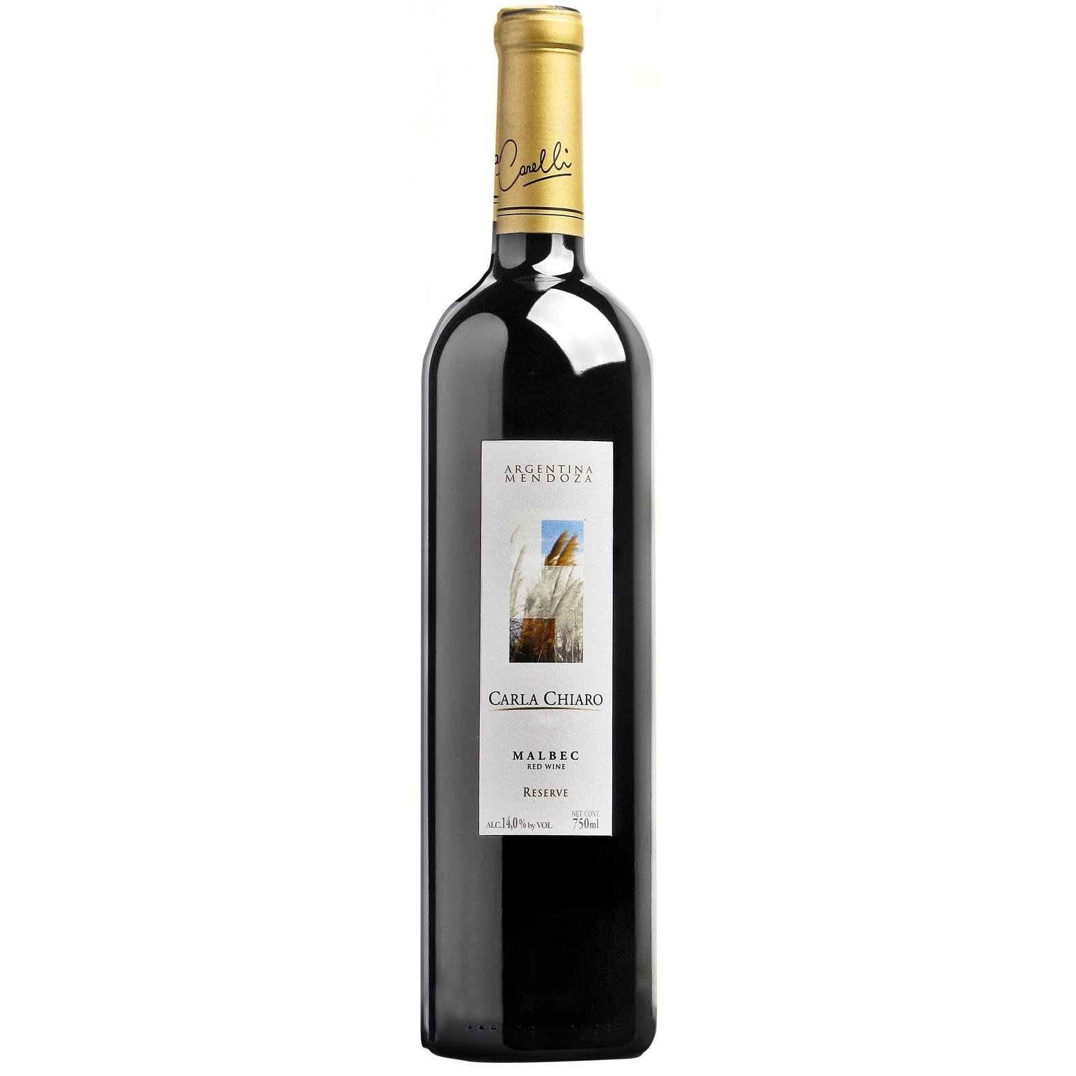 Bodegas Carelli Carla Chiaro Reserve Malbec Red Wine - Liquid Scout