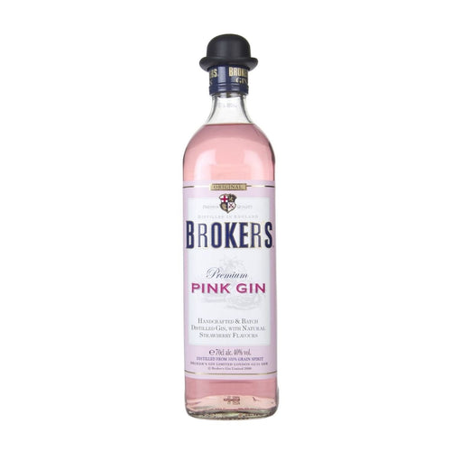 Broker's Premium Pink Gin Flavoured Gin - Liquid Scout