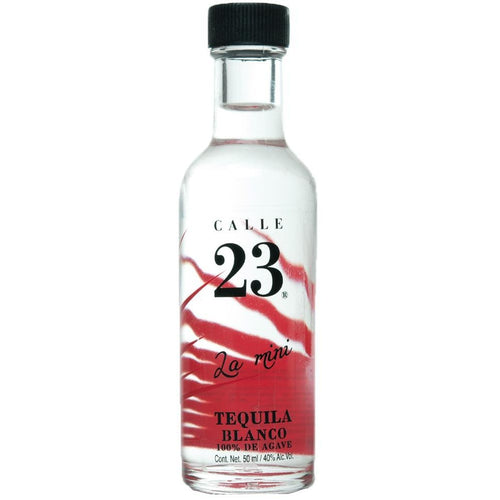 Calle 23 Blanco Tequila 100% Agave Miniature Tequila Blanco - Liquid Scout