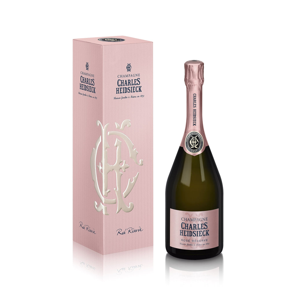 Charles Heidsieck Rosé Réserve (Gift Box) Champagne Rosé - Liquid Scout