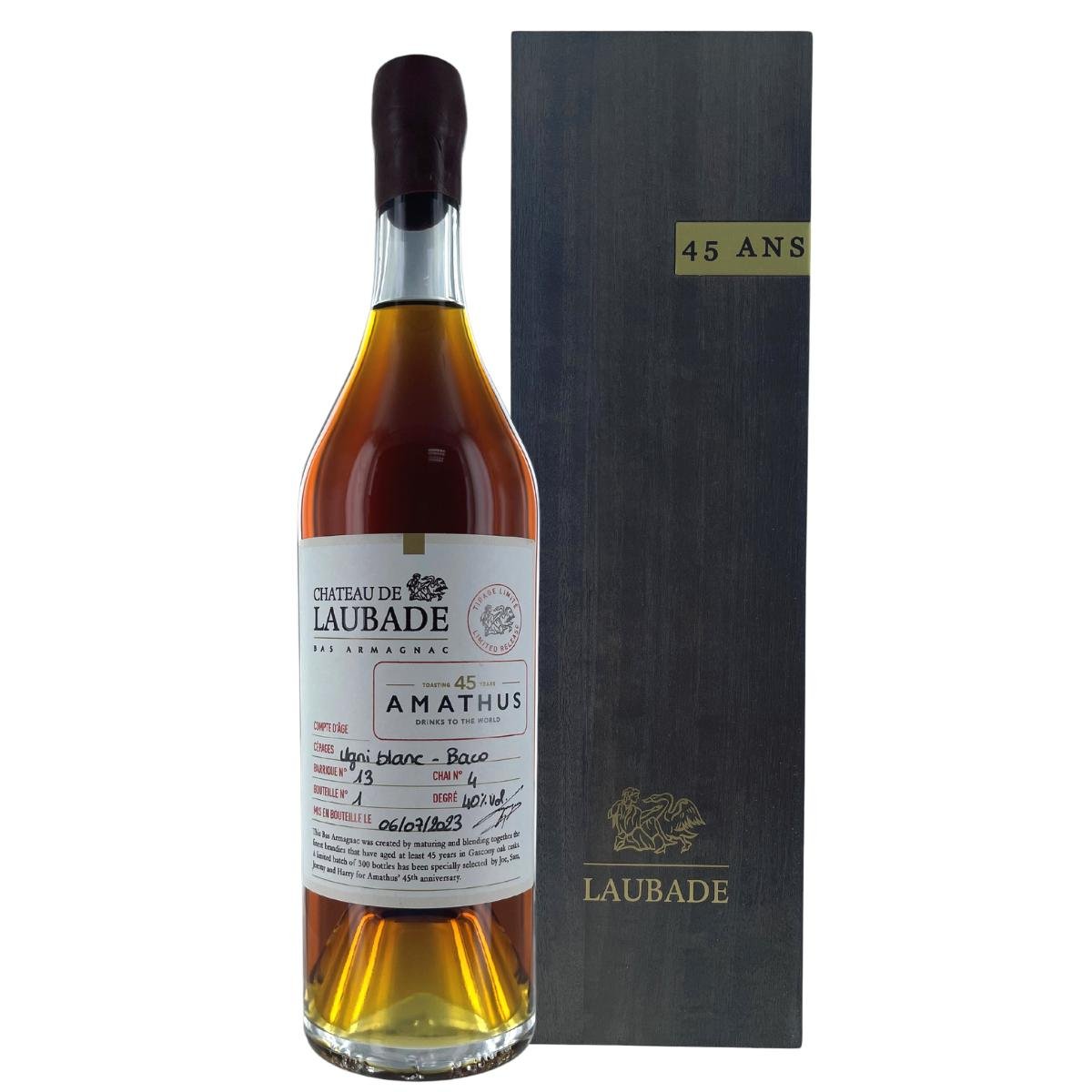 Château de Laubade Amathus Anniversary Selection 45 yrs Armagnac - Liquid Scout