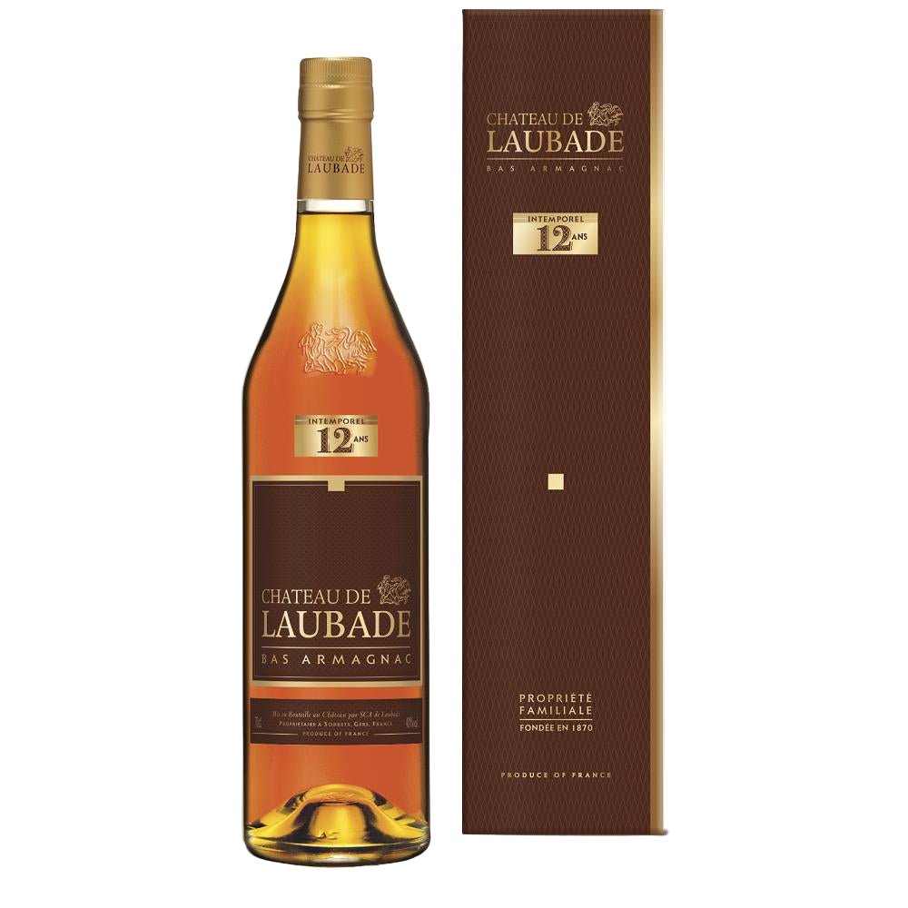 Château de Laubade Bas Armagnac Intemporel 12 Ans 70cl Armagnac - Liquid Scout