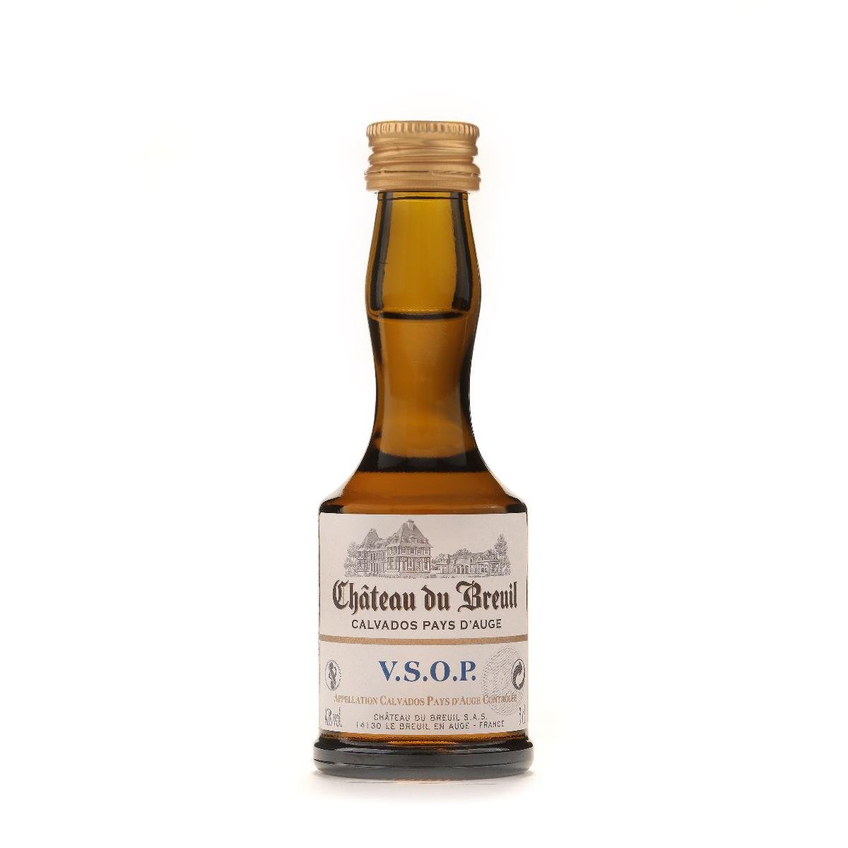 Château du Breuil Calvados Pays d'Auge VSOP Miniature Calvados - Liquid Scout