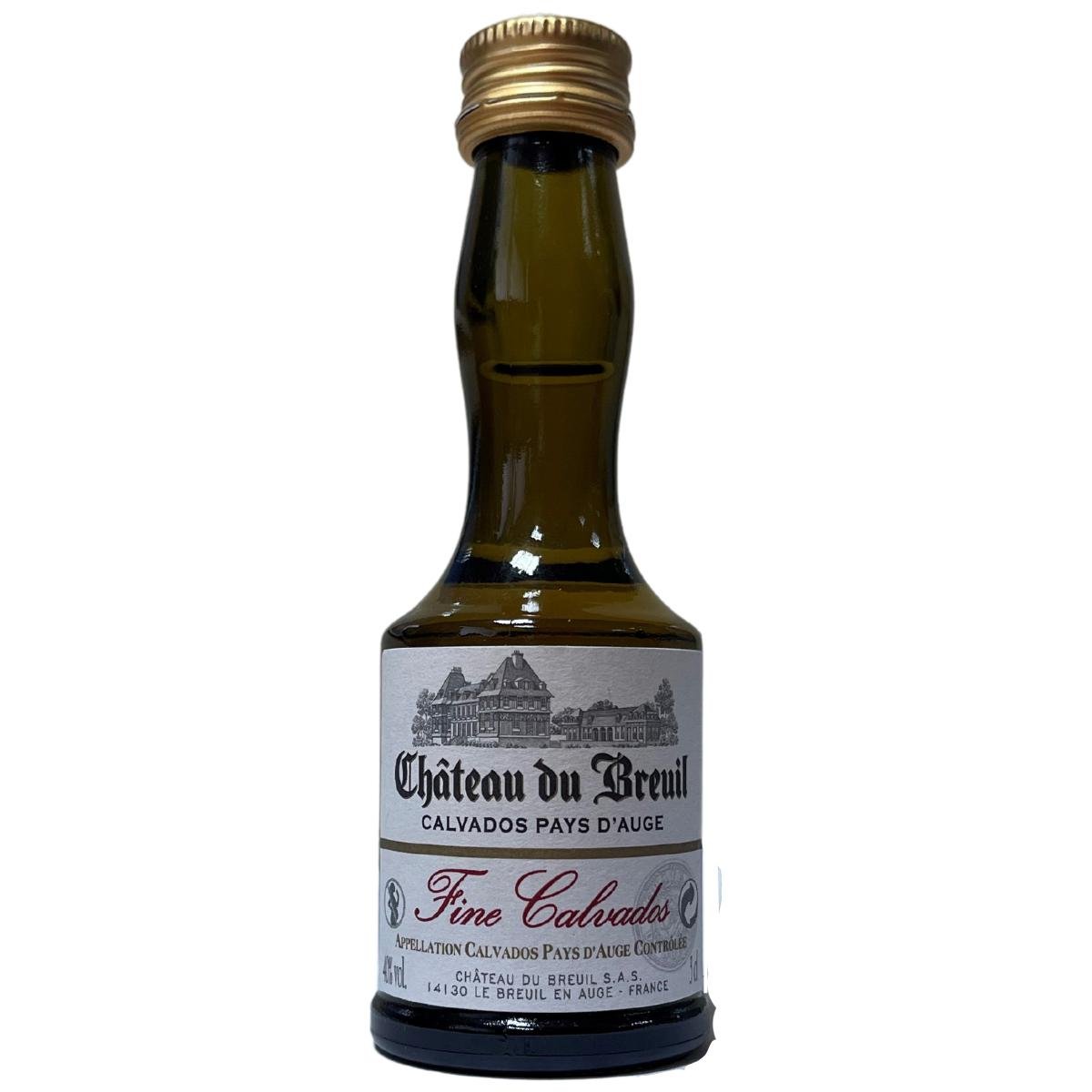 Chateau du Breuil Pays D'Auge Calvados Fine Miniature Calvados - Liquid Scout