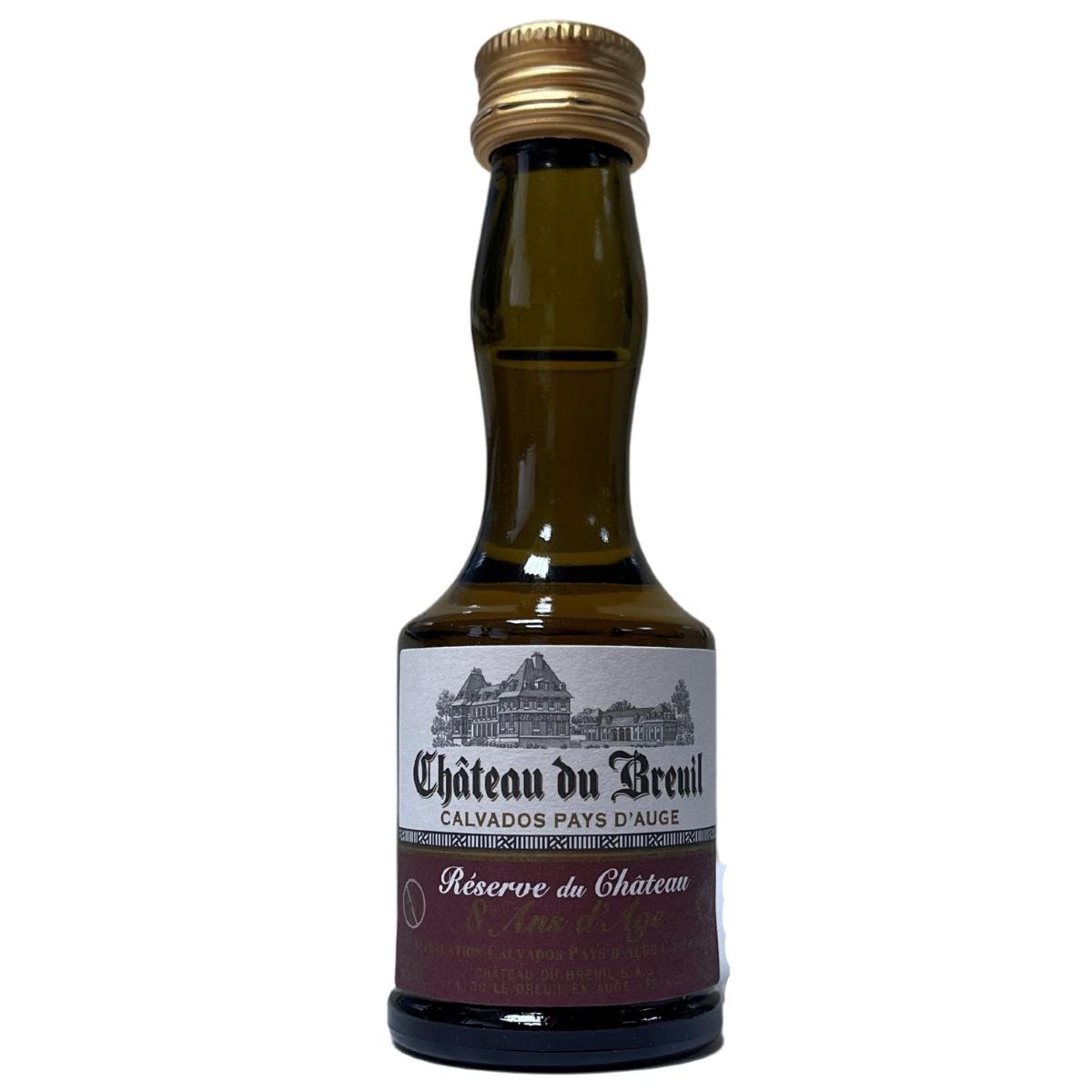Chateau du Breuil Pays D'Auge Calvados Reserve 8yr Mini Calvados - Liquid Scout
