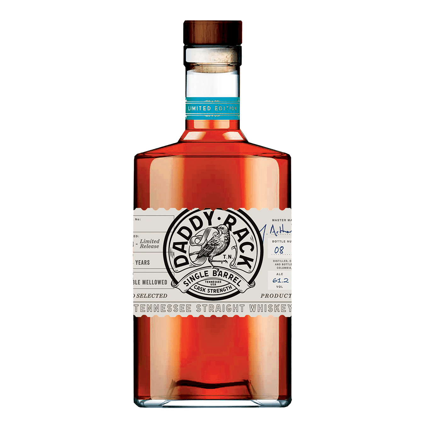 Daddy Rack Limited Edition Tennessee Straight Single Barrel Cask Strength Whiskey Barrel 12 Tennessee Whiskey - Liquid Scout