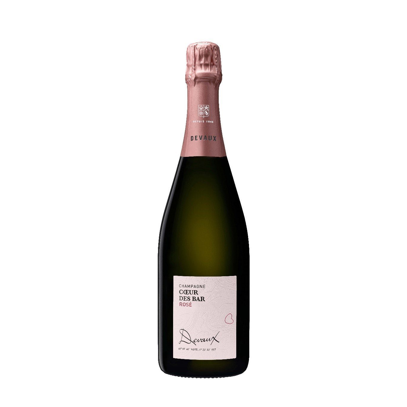 Devaux Coeur des Bar Rosé Champagne Rosé - Liquid Scout