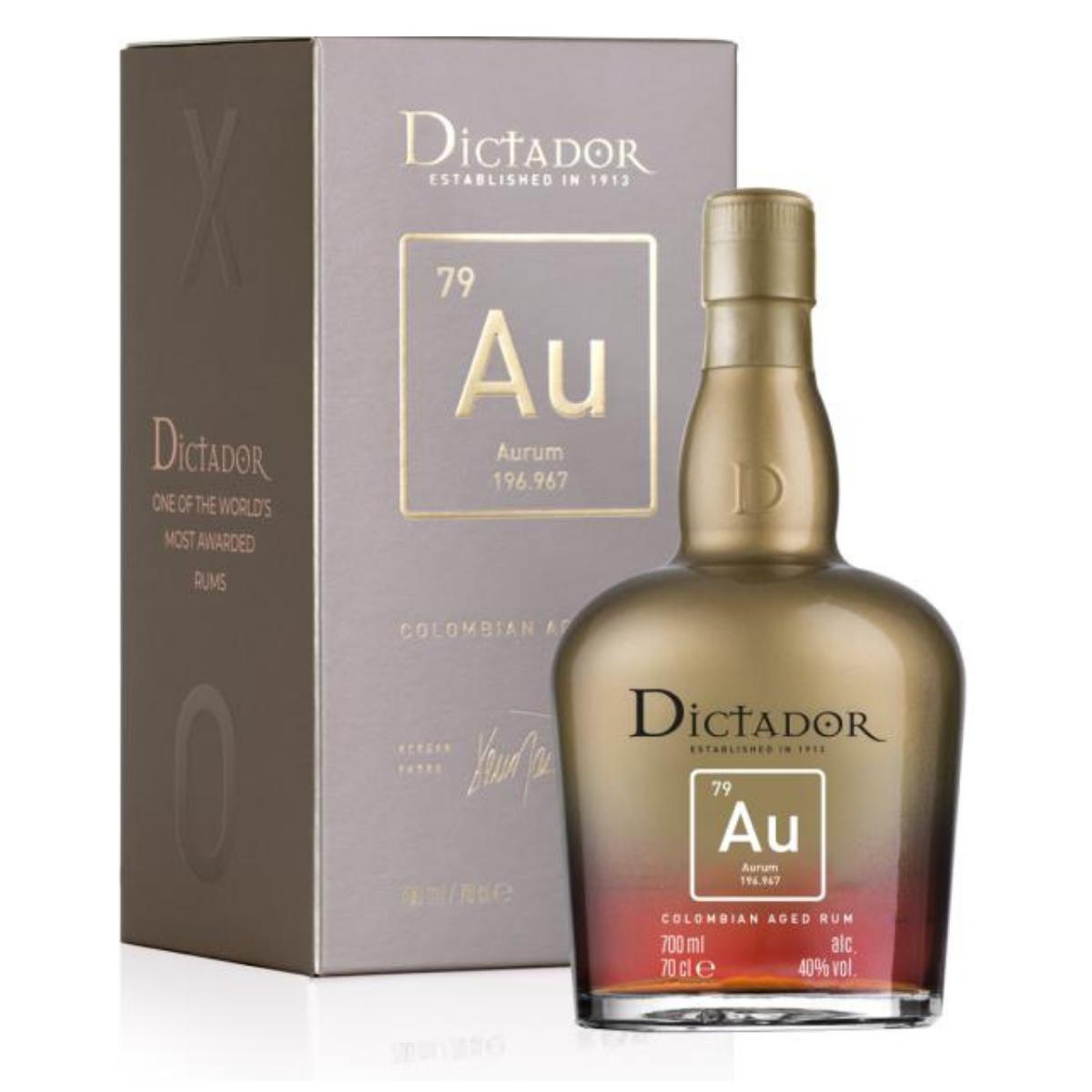 Dictador 79 Au Aurum Rum Aged Rum - Liquid Scout