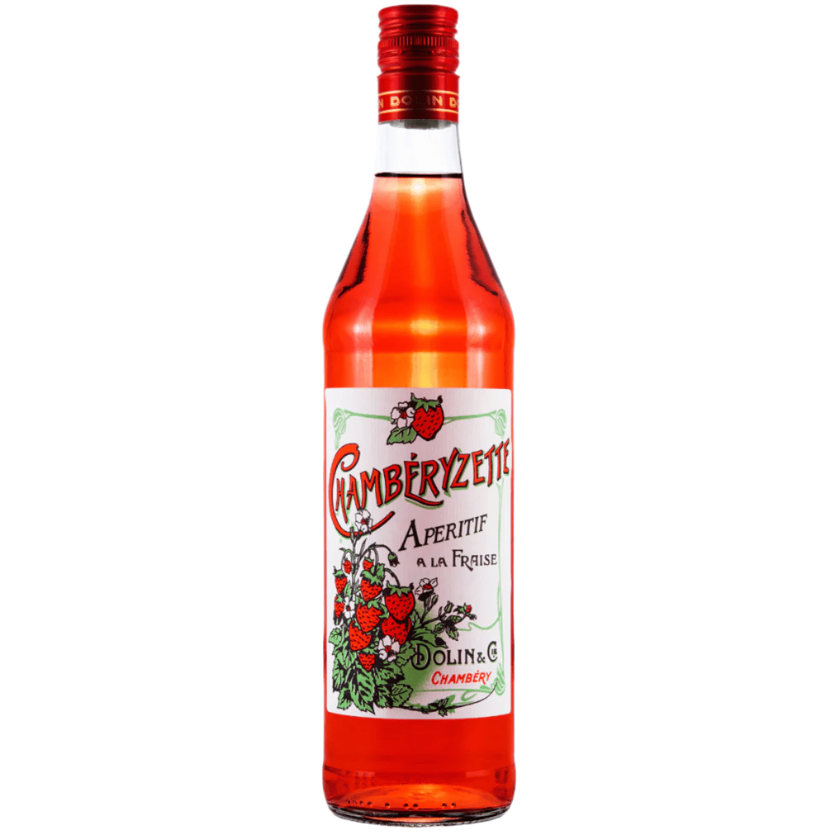 Dolin Chambéryzette Aperitif A La Fraise Aromatised Wine - Liquid Scout