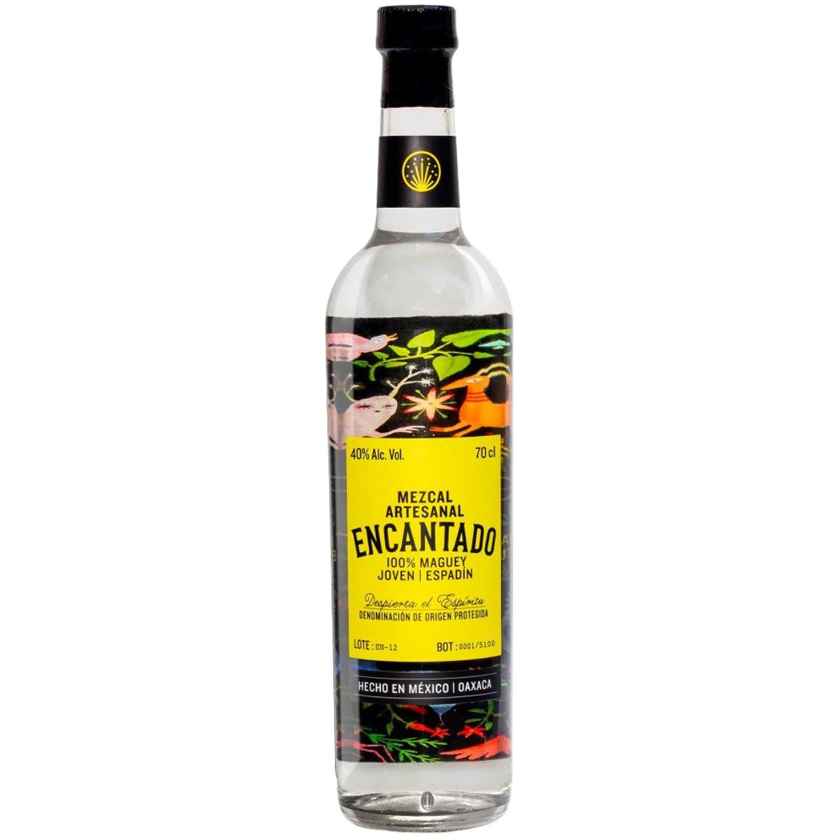 Encantado Espadin Mezcal Artesanal Mezcal Joven - Liquid Scout
