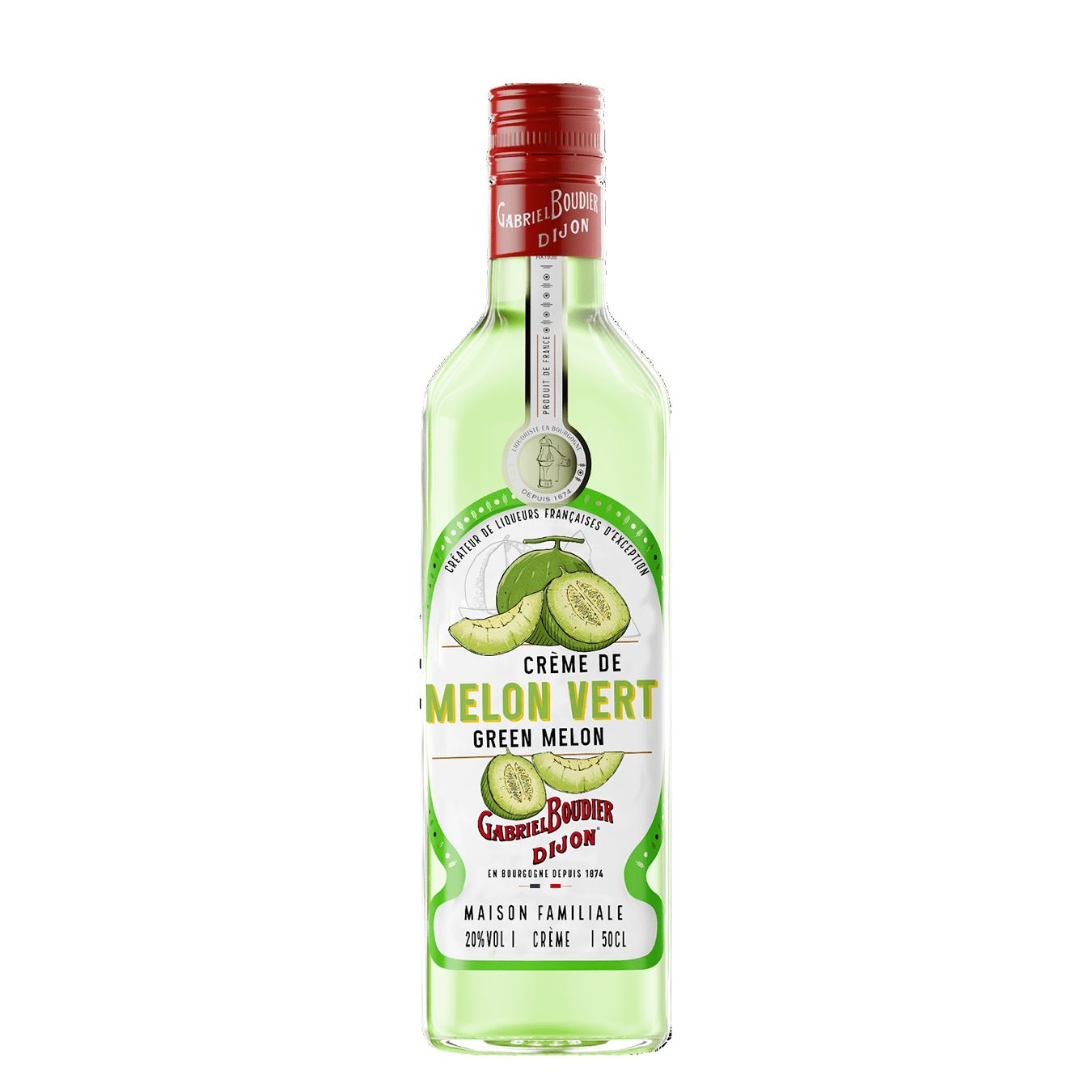 Gabriel Boudier Crème de Melon Vert Liqueur Fruit Liqueur - Liquid Scout