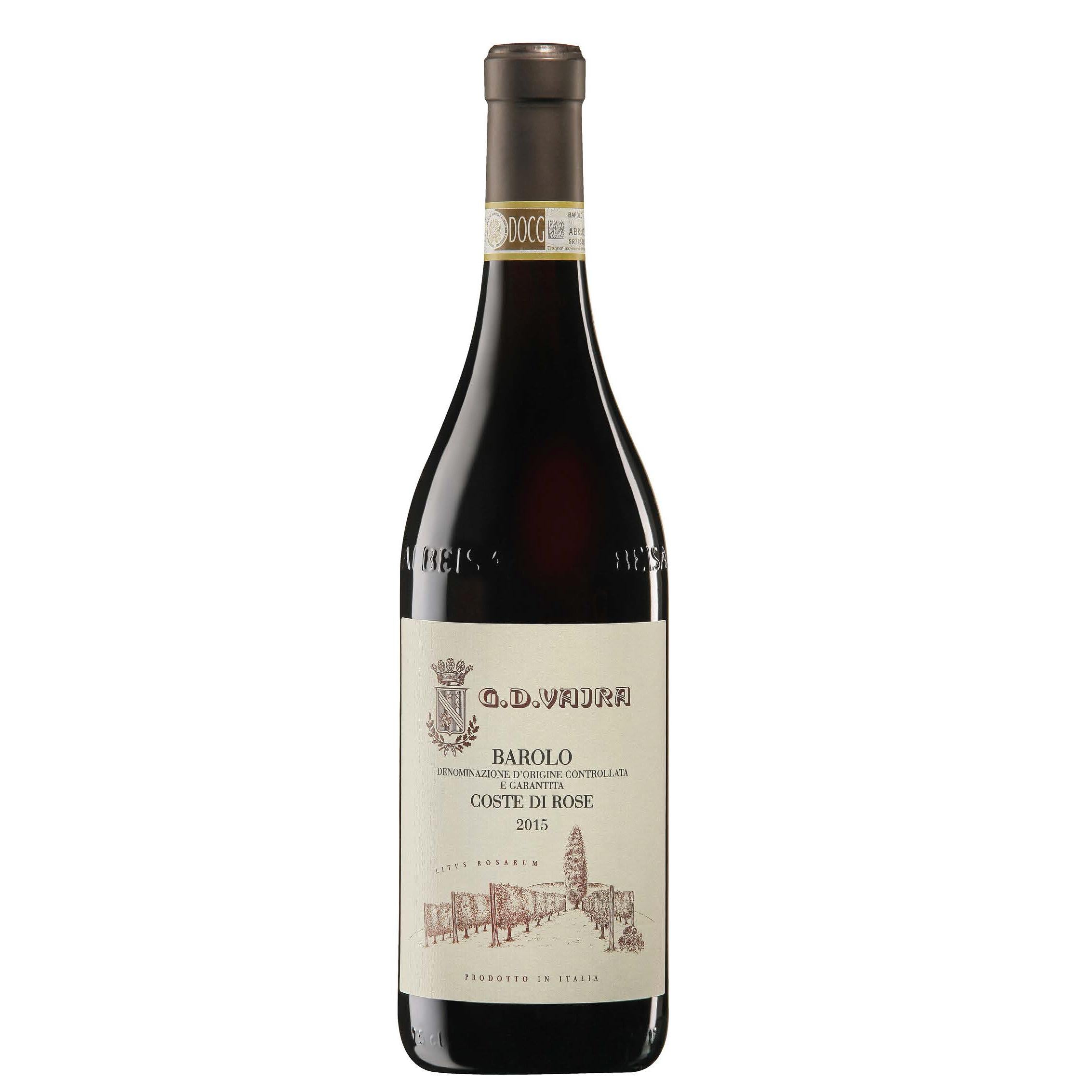 G.D. Vajra Barolo Coste di Rose Red Wine - Liquid Scout