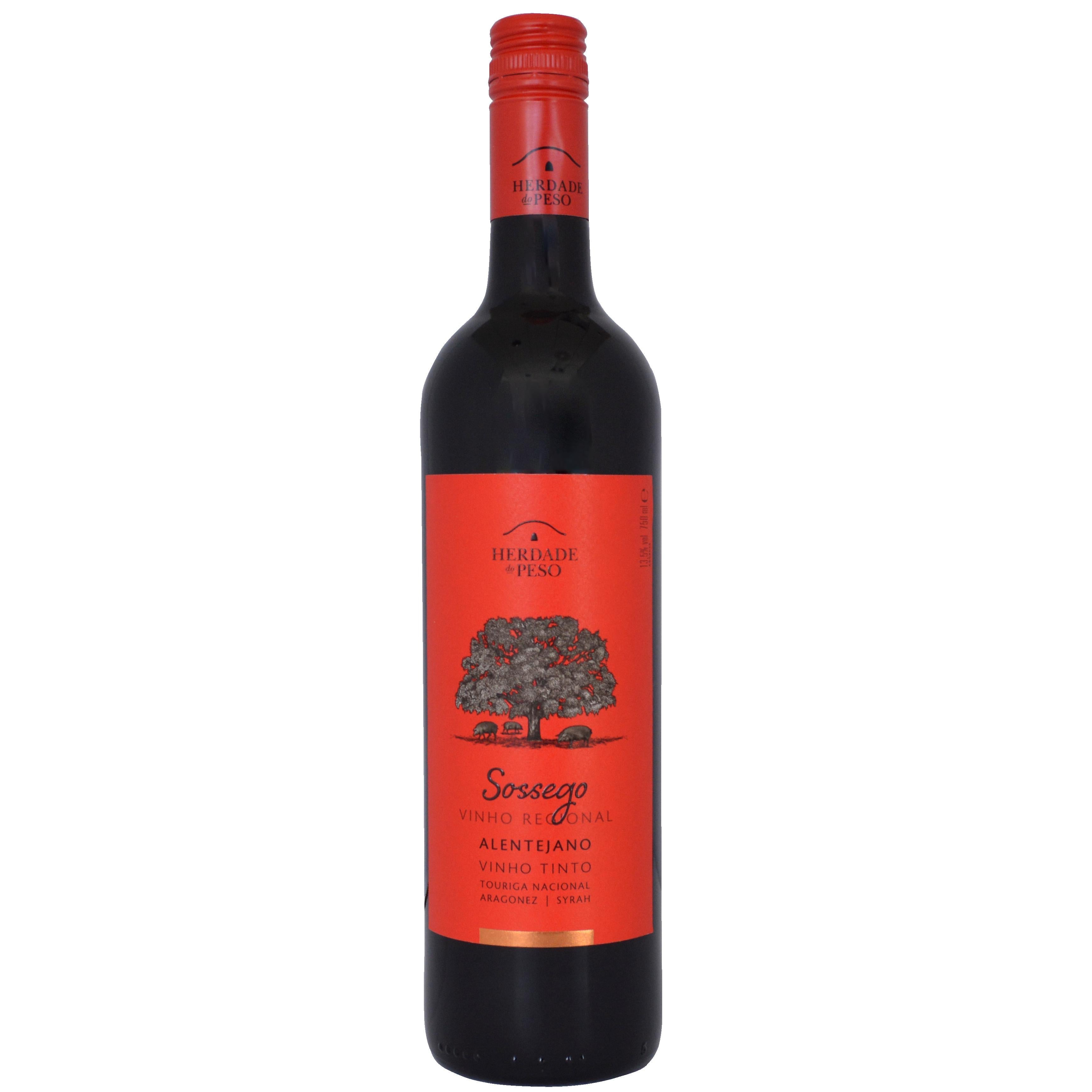 Herdade do Peso Sossego Vinho Regional Alentejano Tinto Red Wine - Liquid Scout
