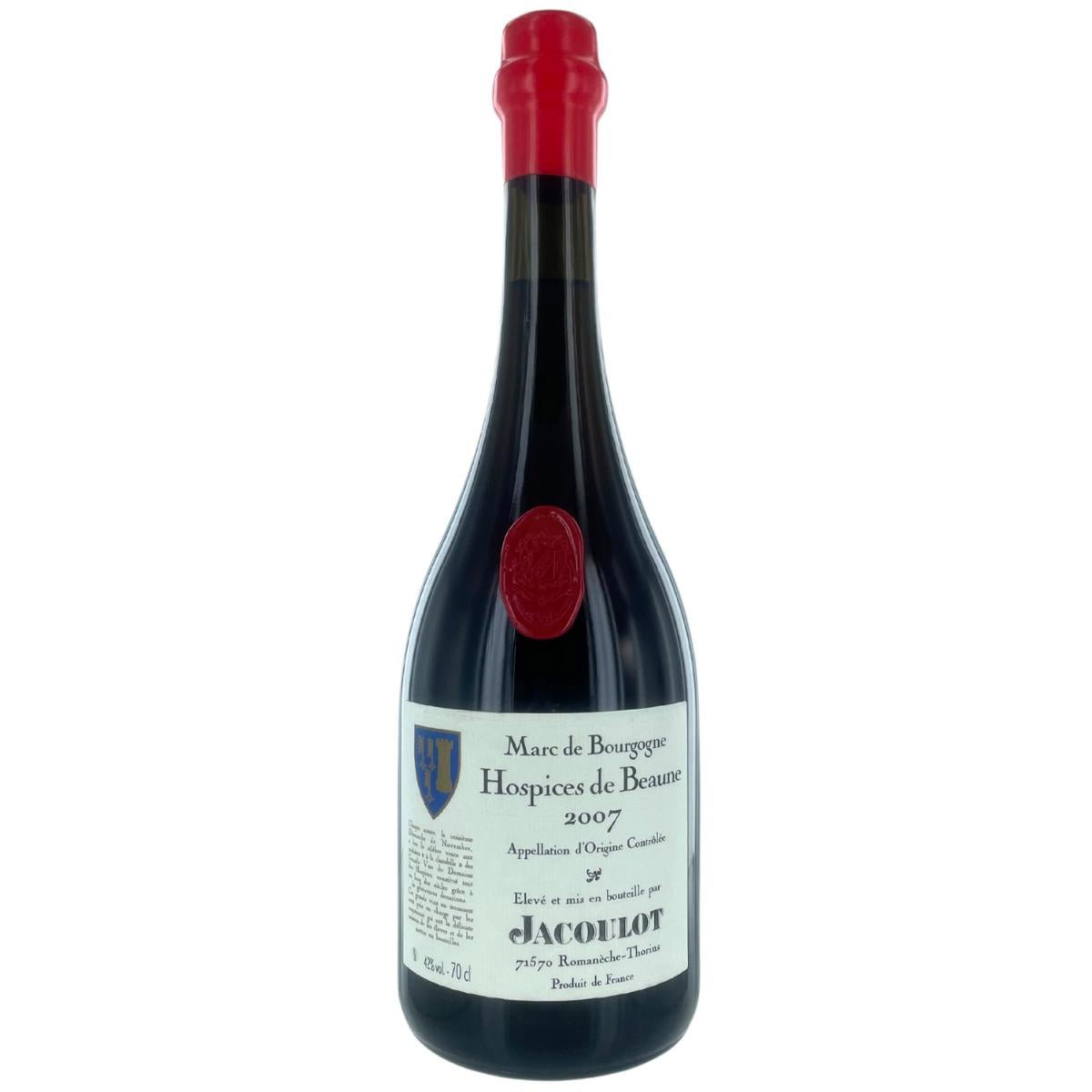 Jacoulot Marc de Bourgogne AOC Hospices de Beaune Amathus 45th Anniversary Grape Brandy - Liquid Scout