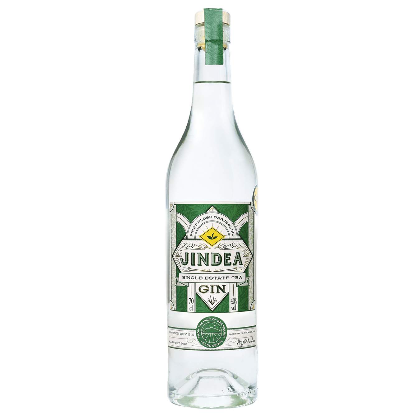 Jindea Single Estate Darjeeling Tea Gin Contemporary Gin - Liquid Scout