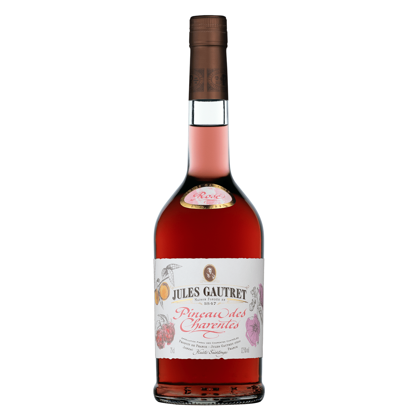 Jules Gautret Pineau des Charentes Rose Vin de Liqueur - Liquid Scout