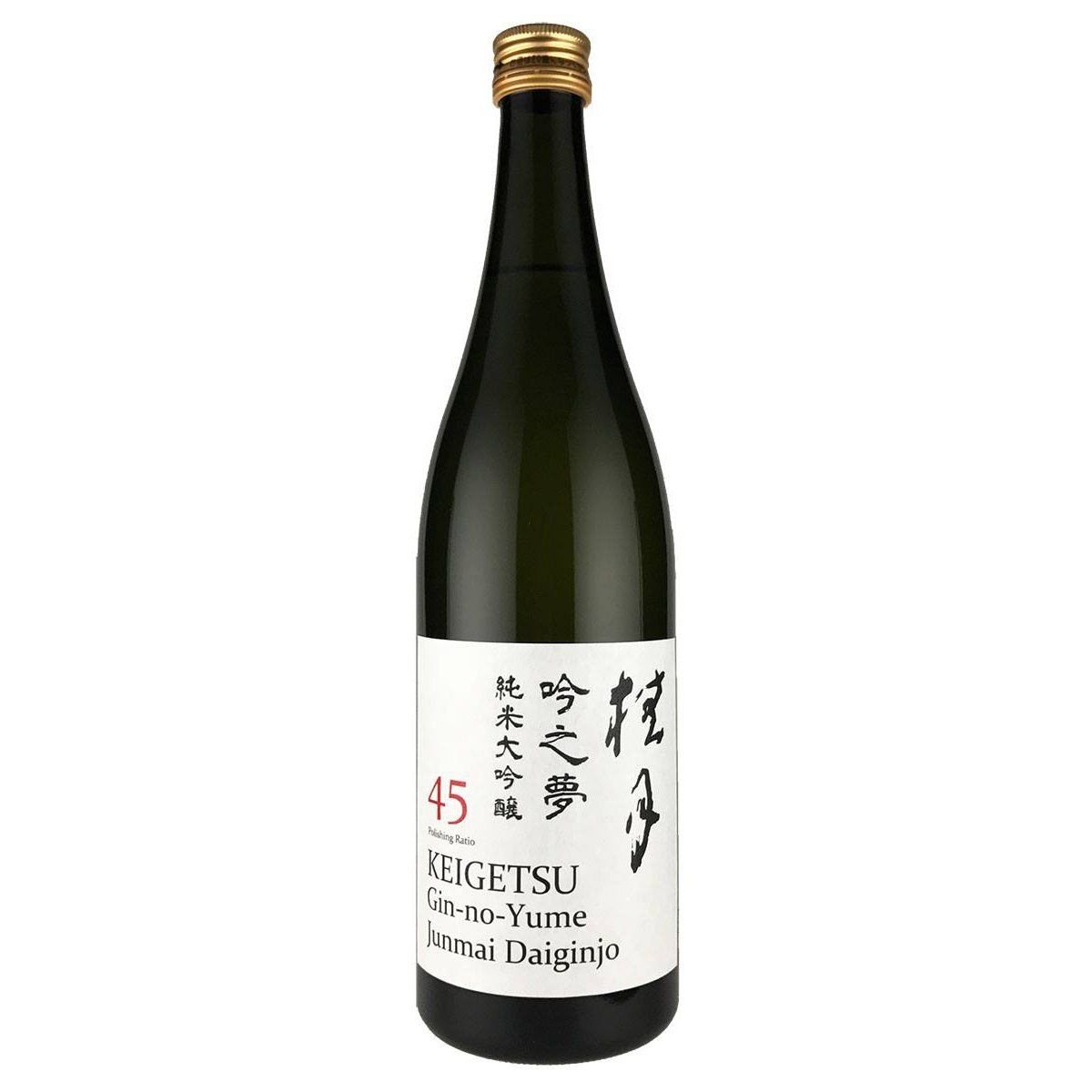 KEIGETSU Gin - no - Yume Junmai Daiginjo 45 72 cl Sake - Liquid Scout