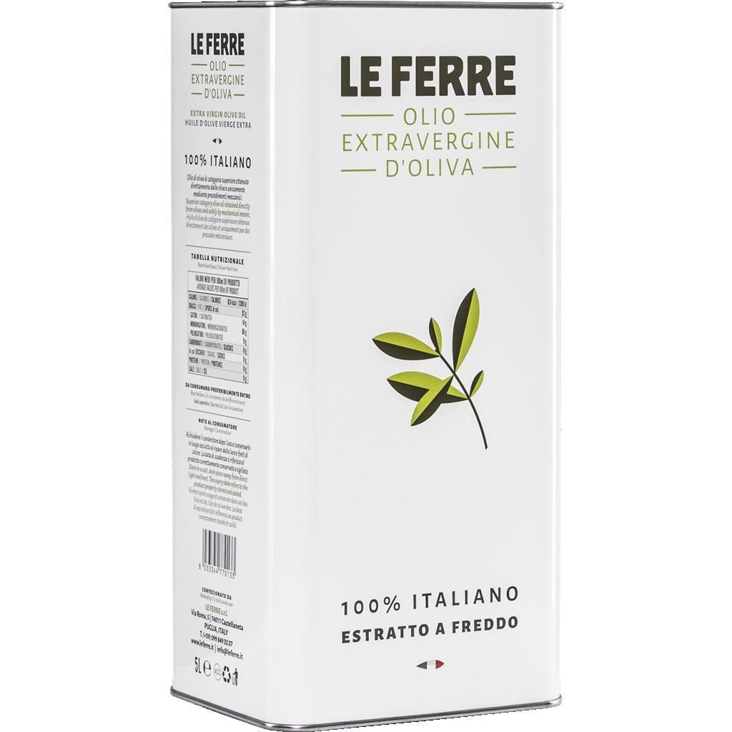 Le Ferre 50 - 50 Extra Virgin Olive Oil (Tin) Extra Virgin Olive Oil - Liquid Scout