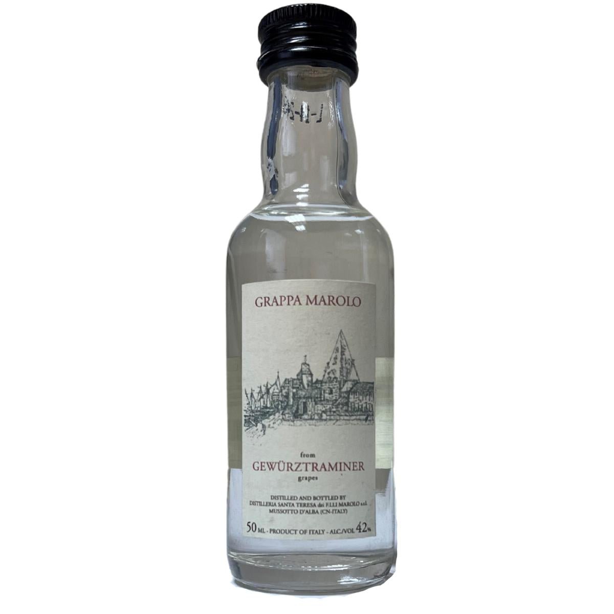 Marolo Grappa di Gewurztraminer Miniature Grappa - Liquid Scout