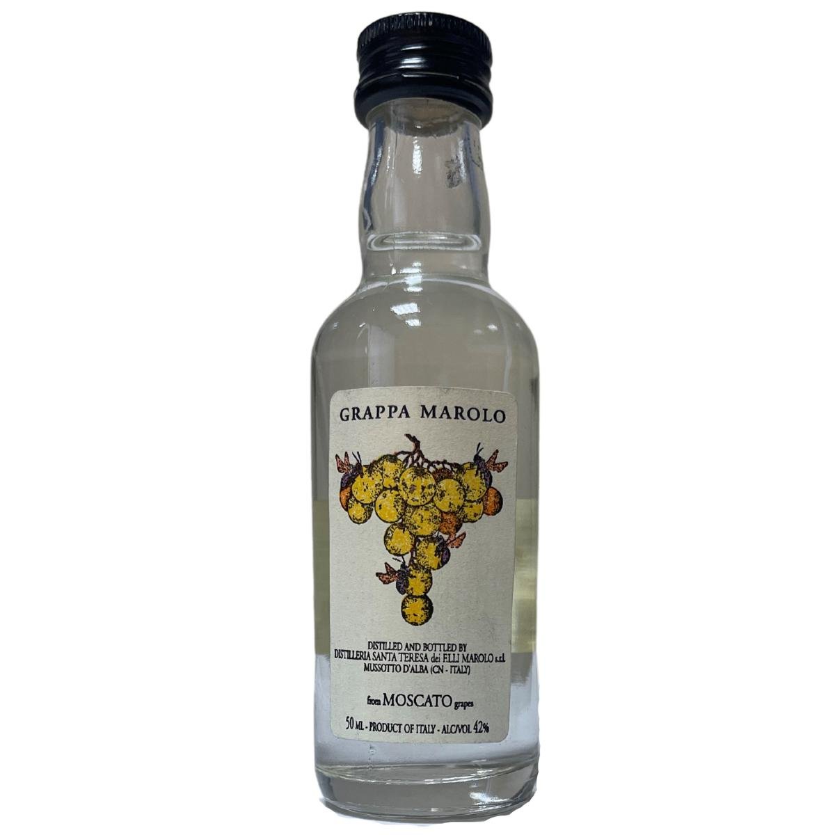 Marolo Grappa di Moscato Miniature Grappa - Liquid Scout