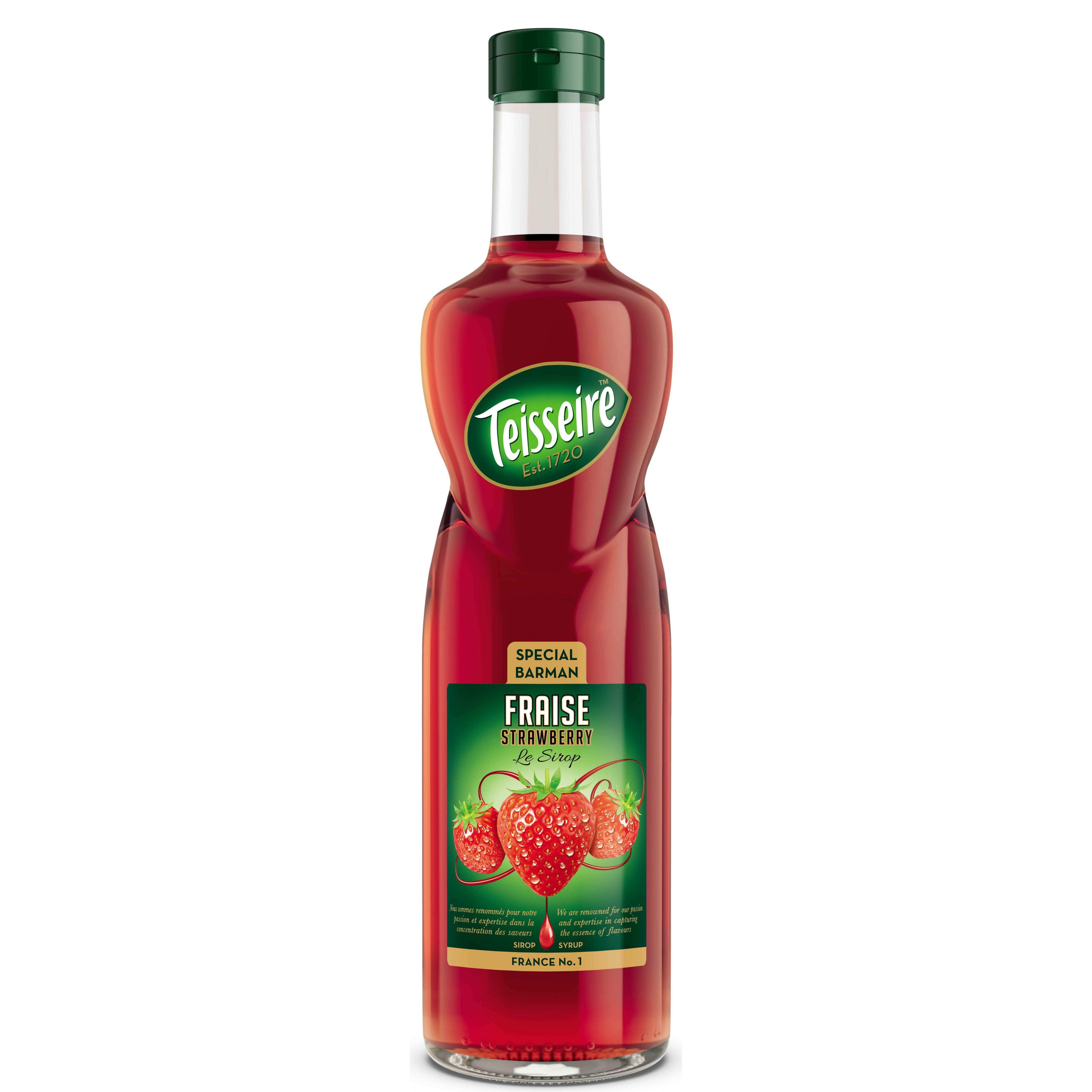 Mathieu Teisseire Fraise Syrup (Strawberry) Syrup - Liquid Scout