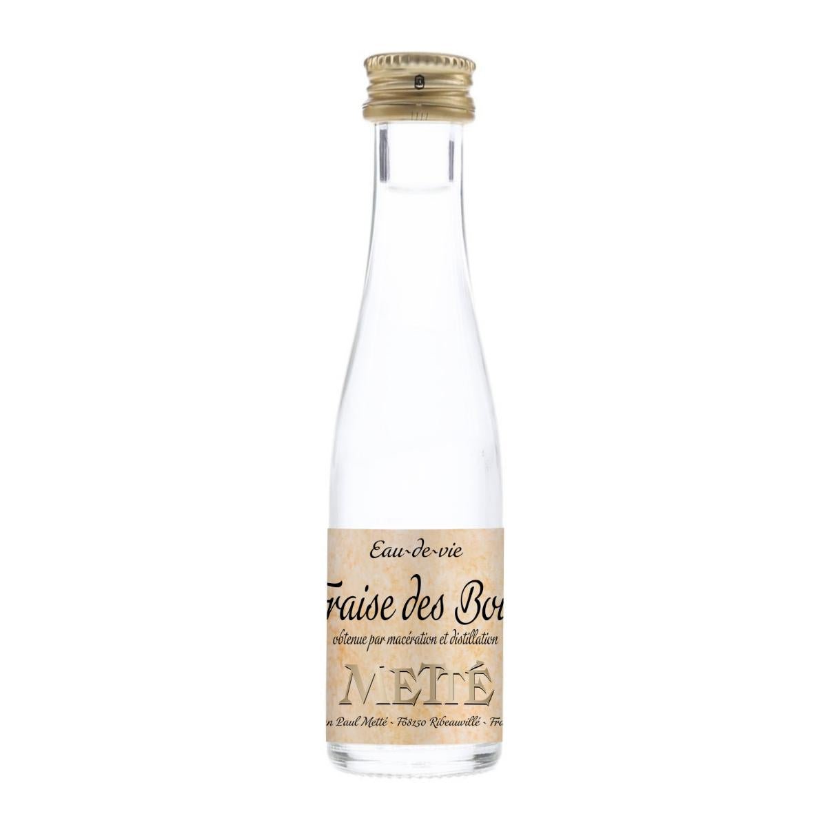 Metté Eau - de - Vie de Fraise Des Bois Miniature (Wild Strawberry) Eau de Vie - Liquid Scout
