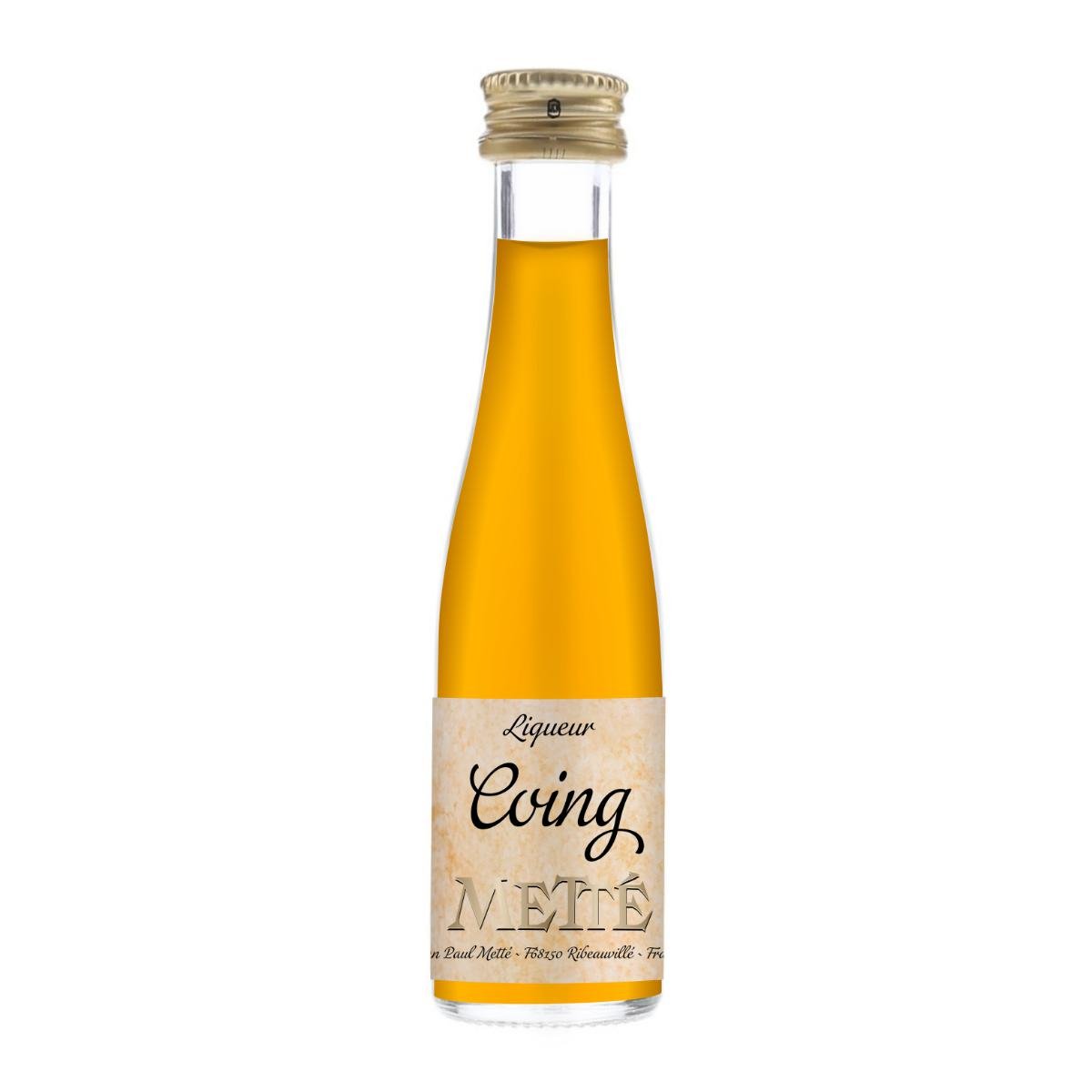 Metté Liqueur de Coing Miniature (Quince) Fruit Liqueur - Liquid Scout