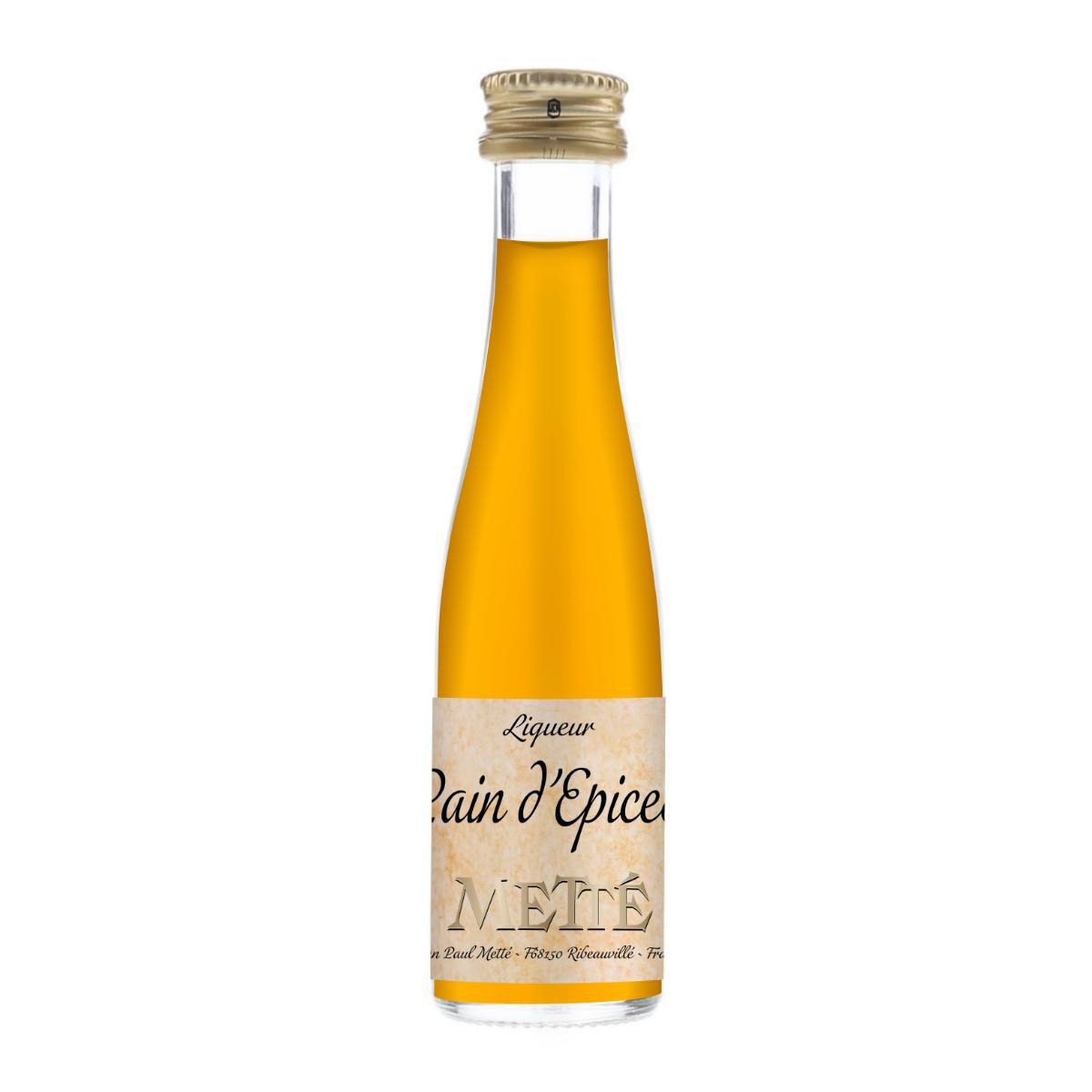 Metté Liqueur de Pain d'Épices Miniature (Gingerbread) Gingerbread Liqueur - Liquid Scout