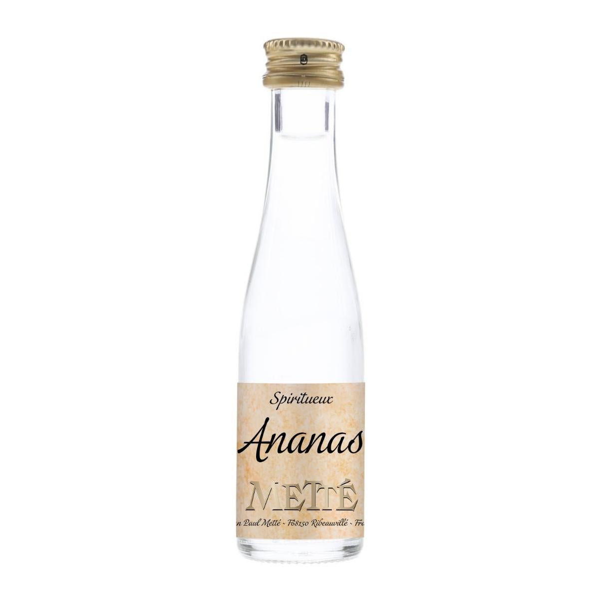 Metté Spiritueux d'Ananas Miniature (Pineapple) Eau de Vie - Liquid Scout
