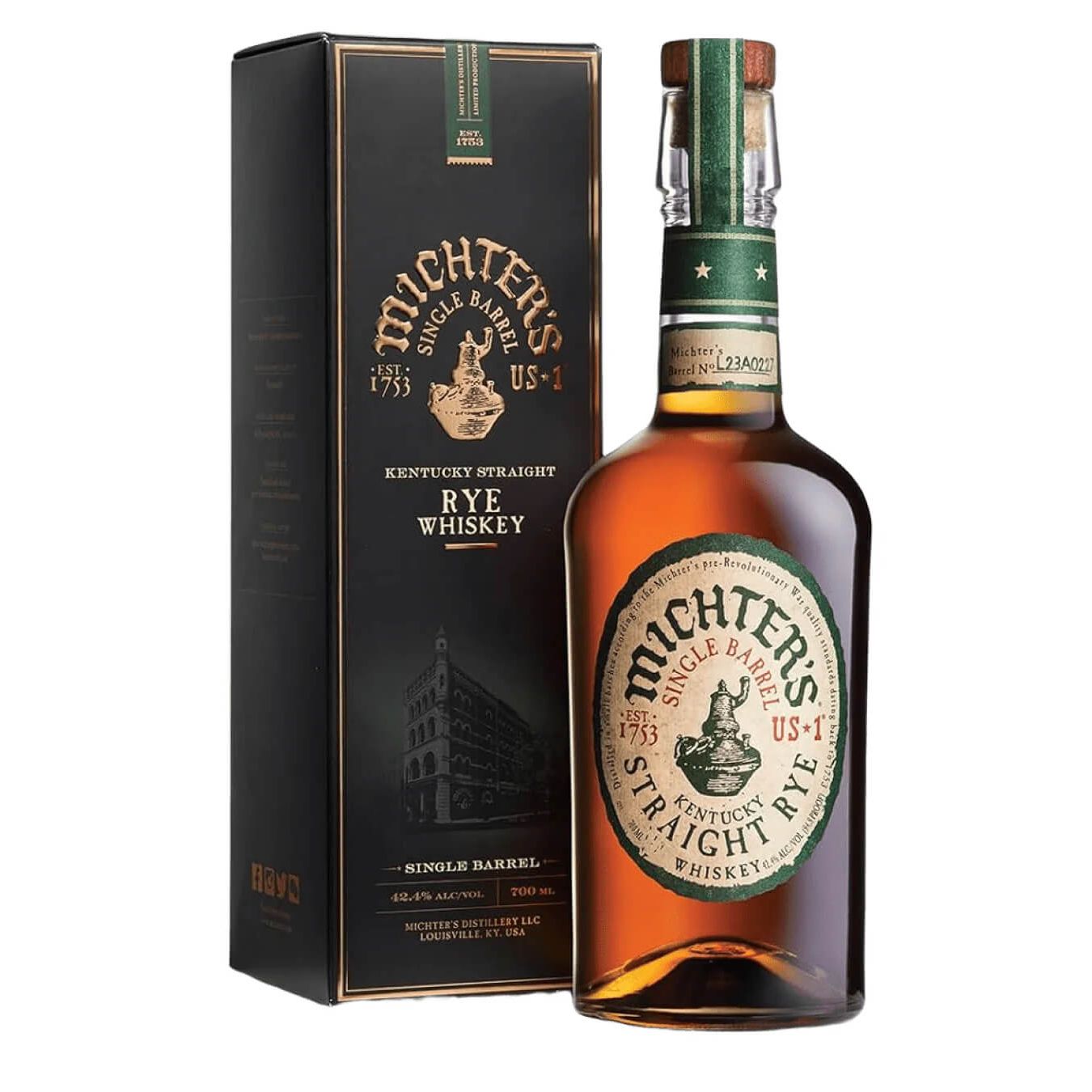 Michter's U.S. Number 1 Single Barrel Kentucky Straight Rye Whiskey Rye Whiskey - Liquid Scout