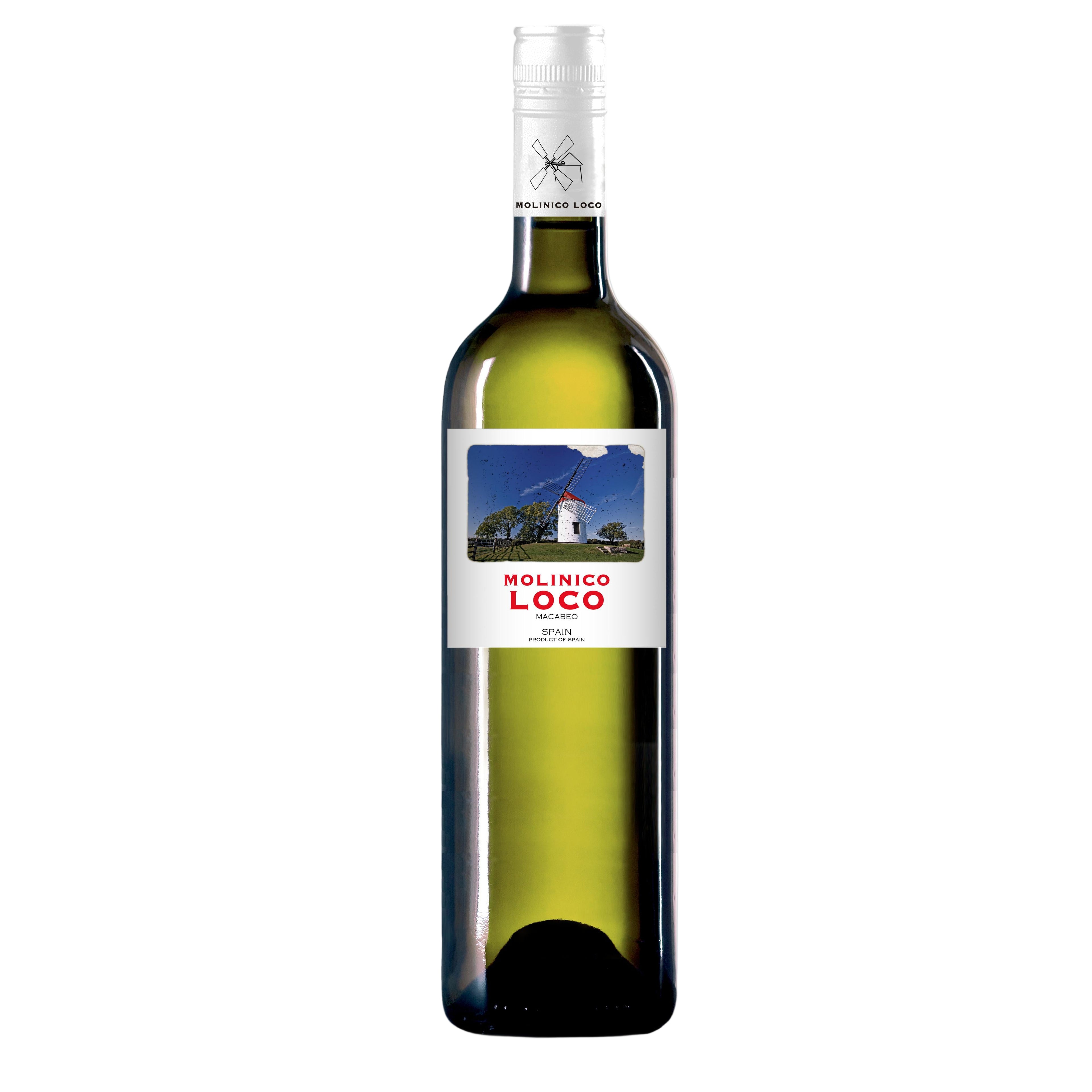 Molinico Loco Macabeo White Wine - Liquid Scout