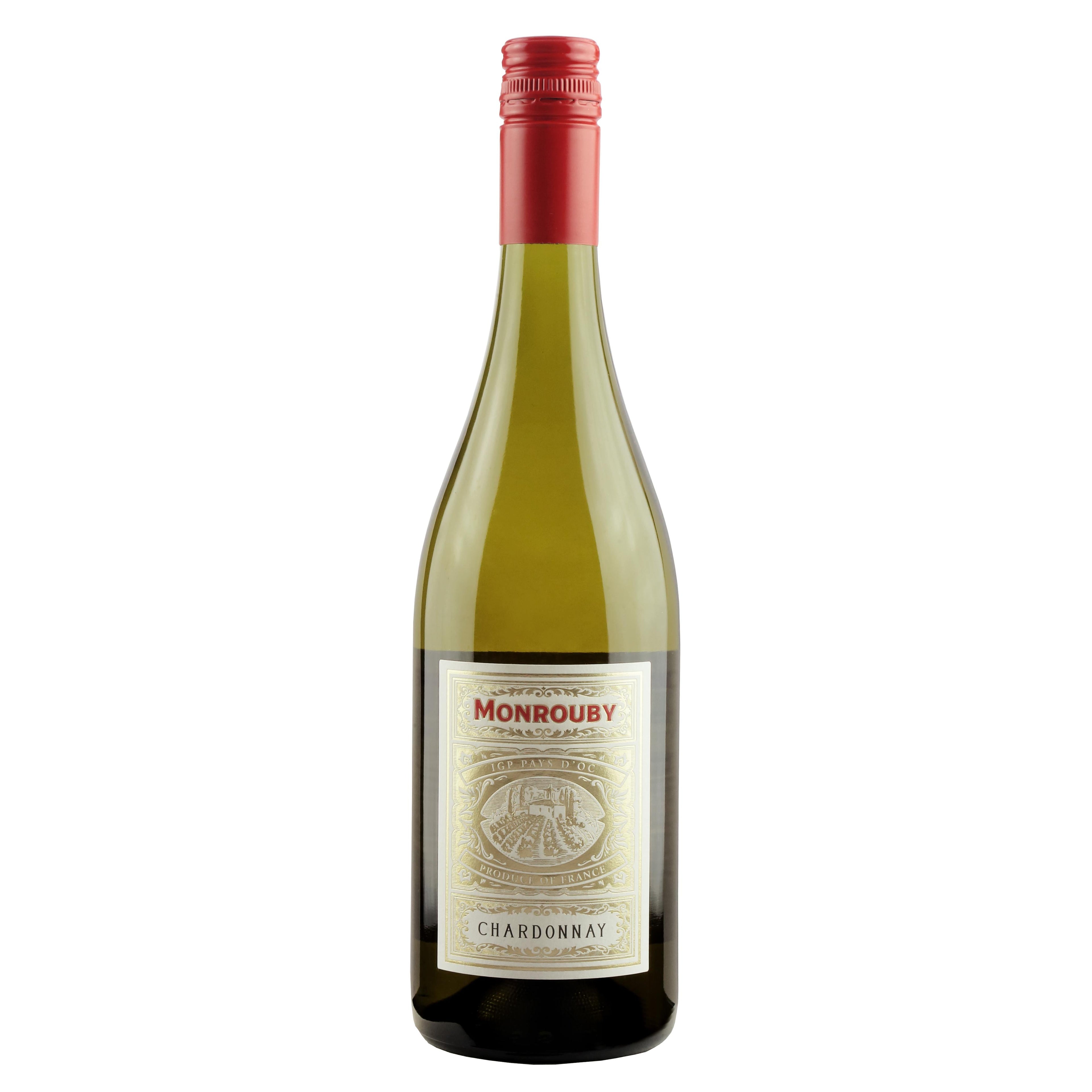 Monrouby Chardonnay IGP Côtes de Thau White Wine - Liquid Scout