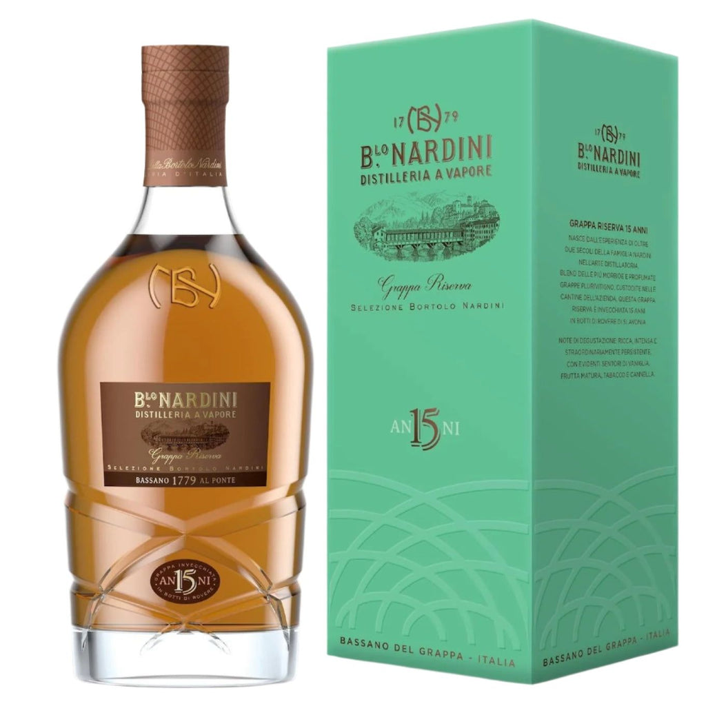 Nardini Grappa Riserva 15 Anni Grappa - Liquid Scout