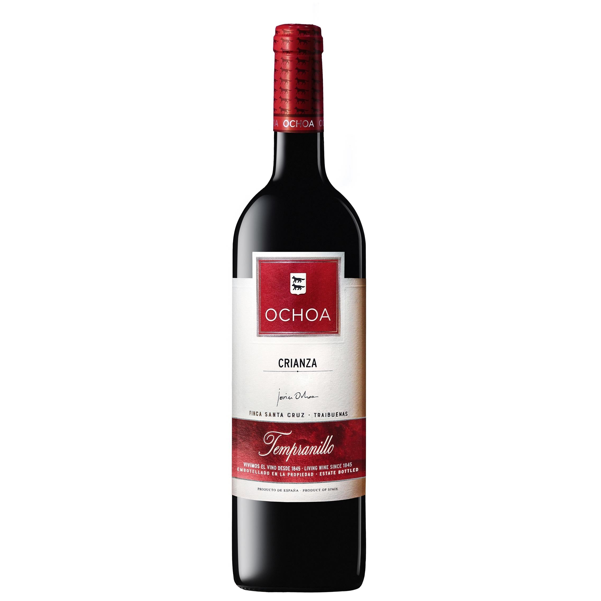 Ochoa Tempranillo Crianza Red Wine - Liquid Scout