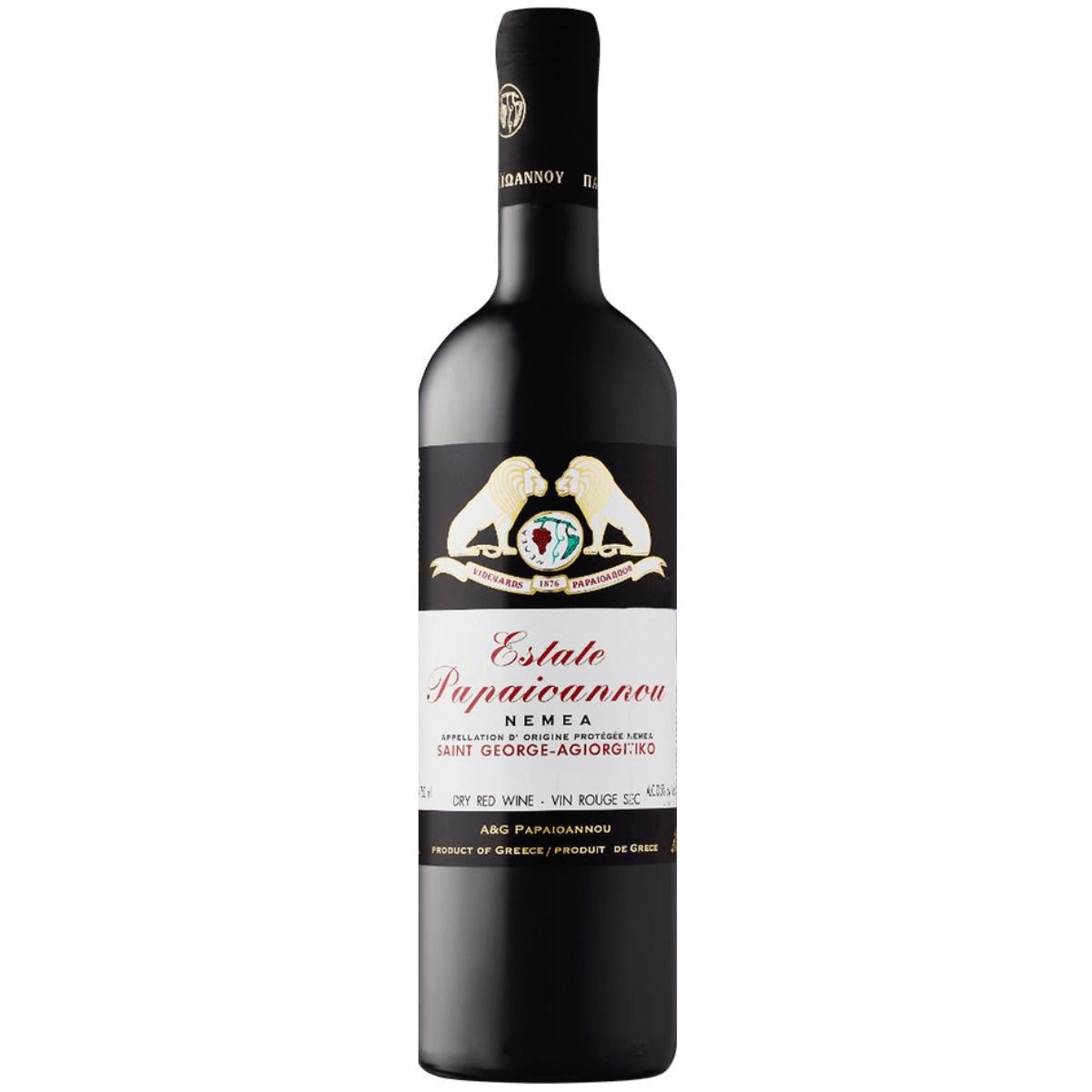 Papaioannou Estate Nemea Red Wine - Liquid Scout