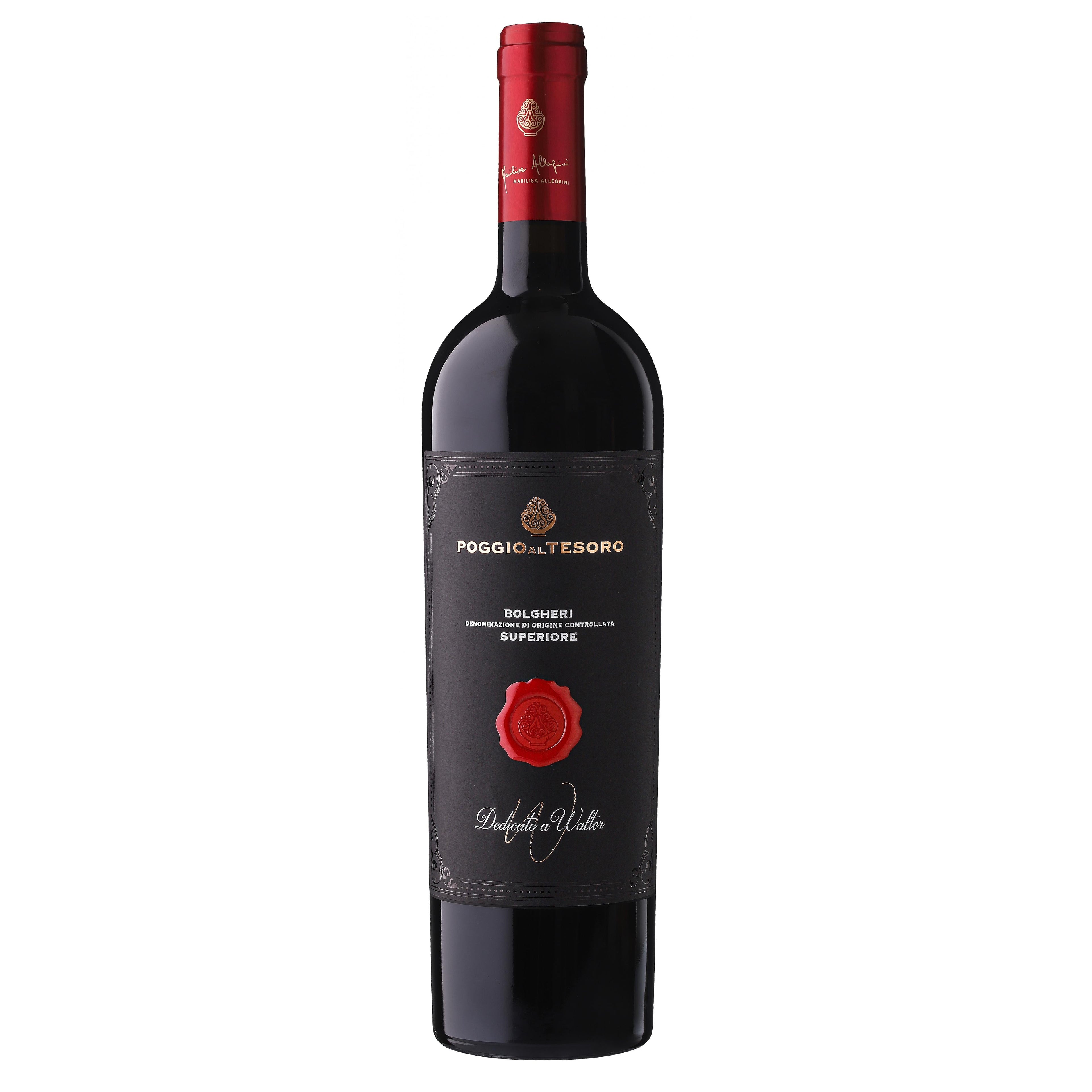 Poggio al Tesoro W Dedicato a Walter Cabernet Franc Red Wine - Liquid Scout