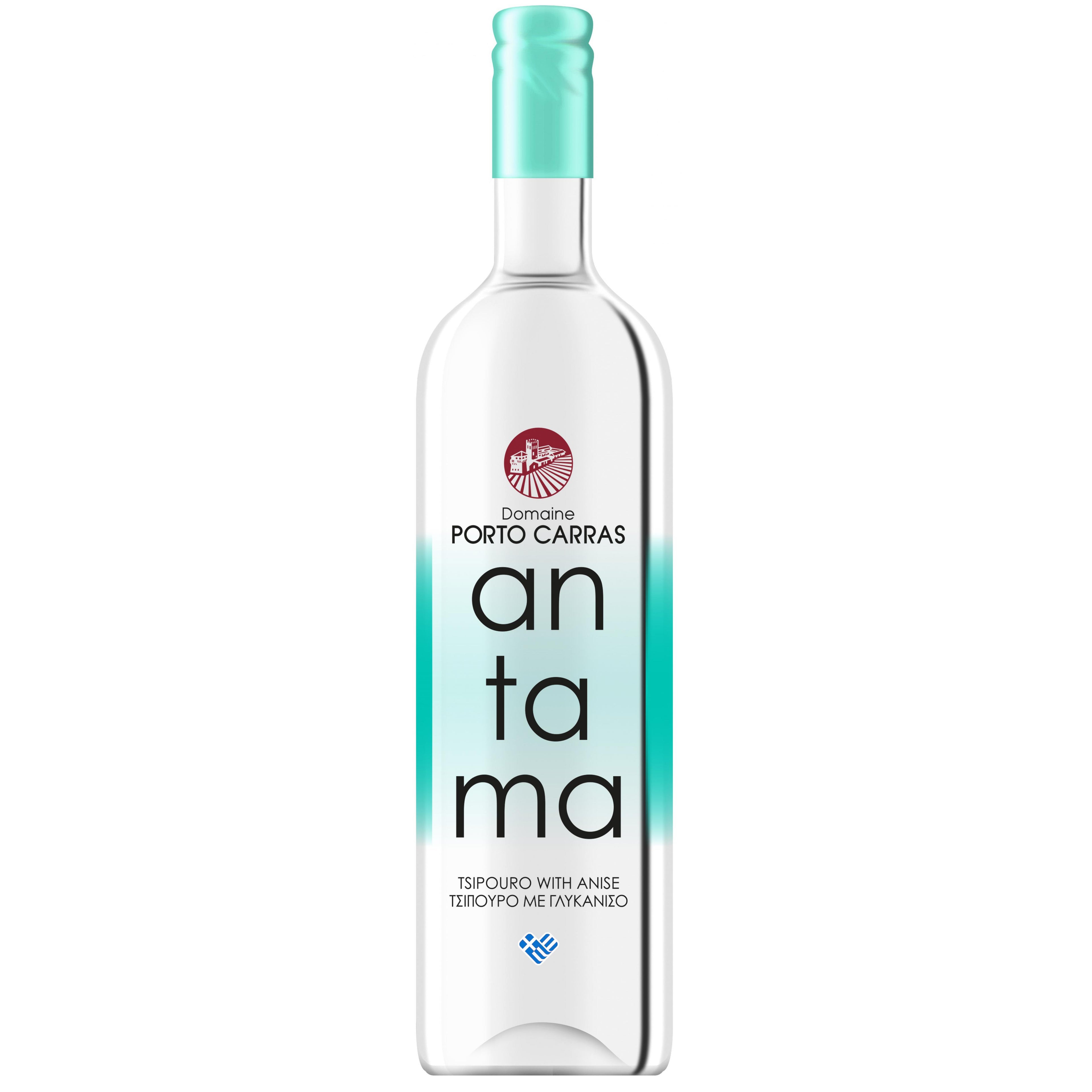 Porto Carras Tsipouro Antama with Anise Grape Brandy - Liquid Scout