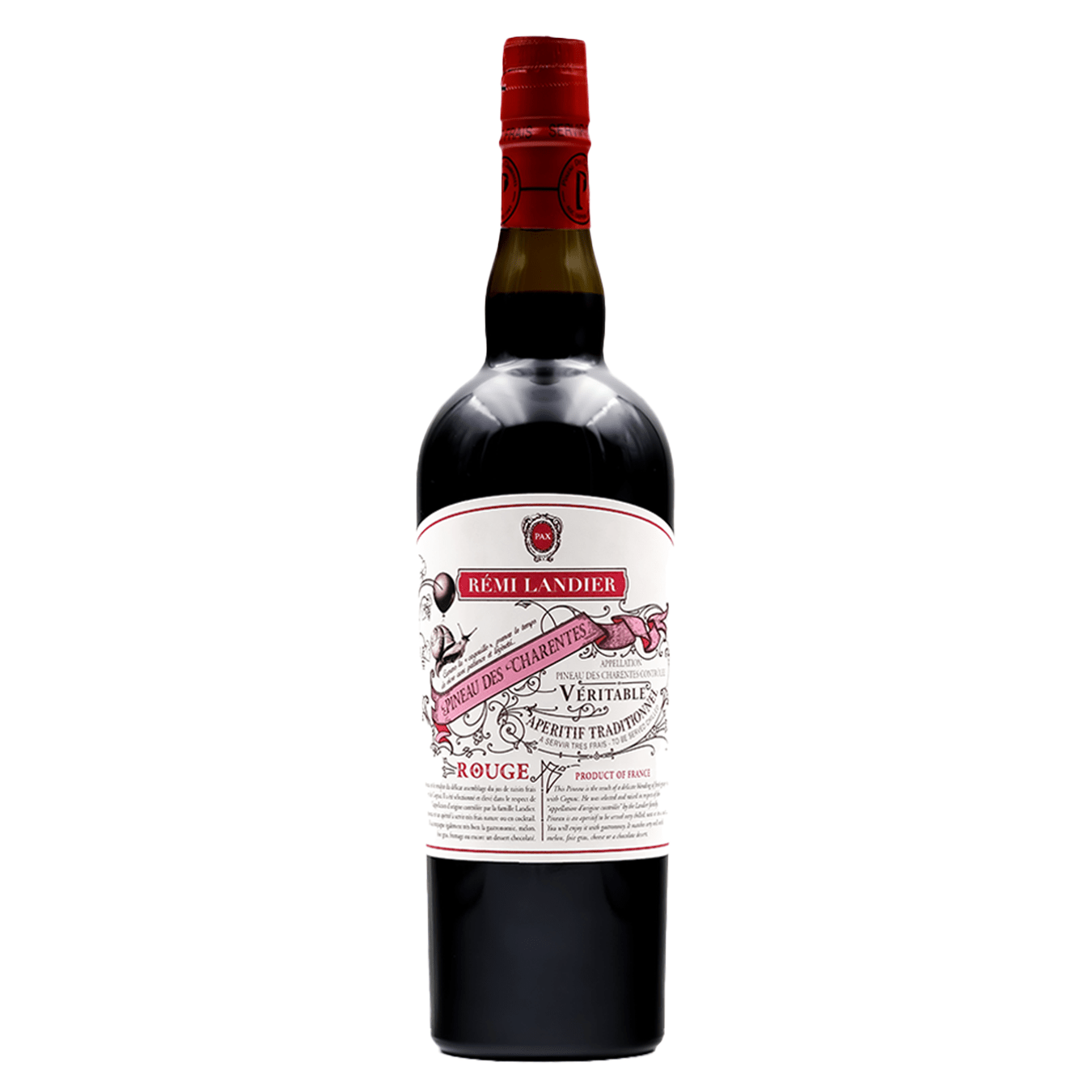 Rémi Landier Pineau des Charentes Red Vin de Liqueur - Liquid Scout