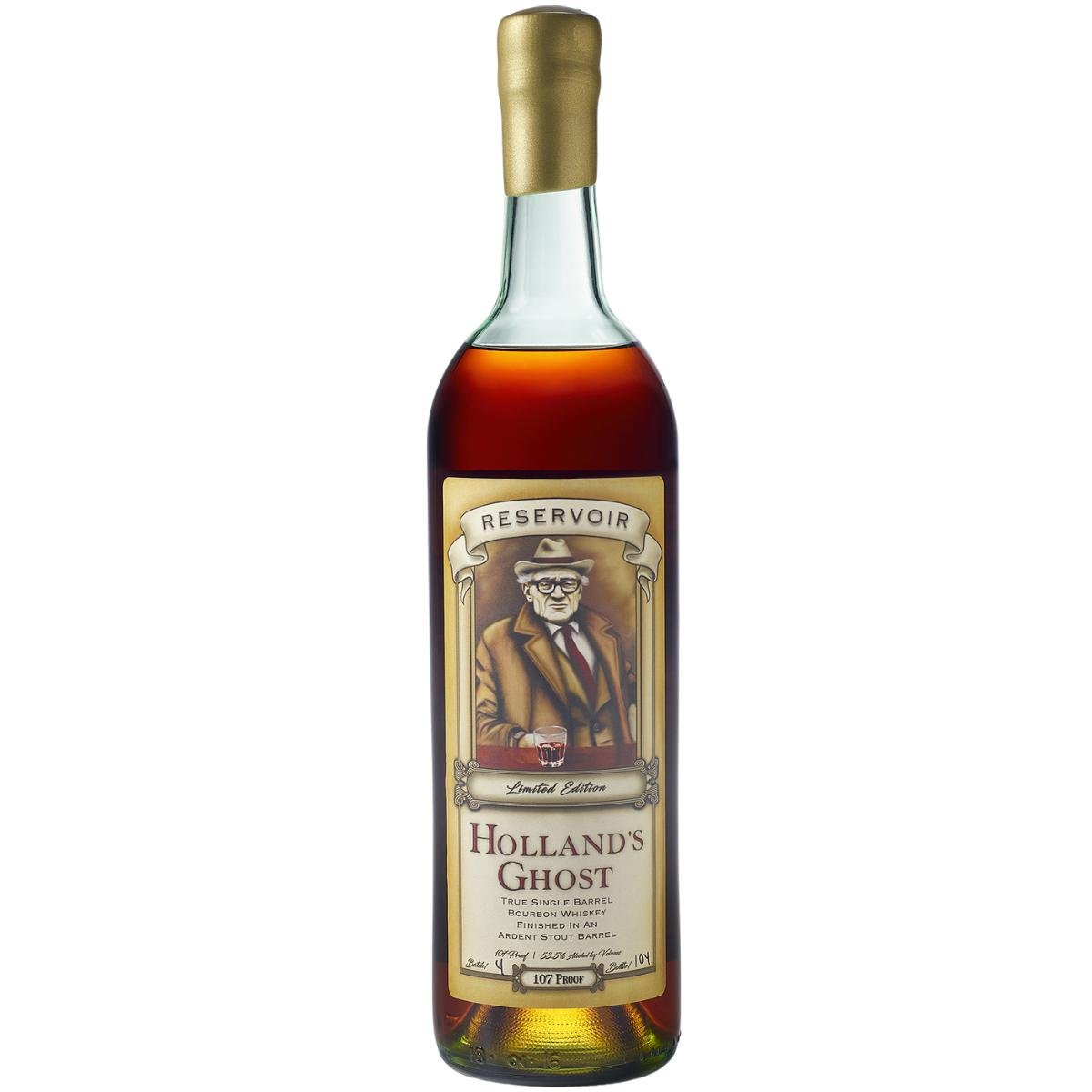 Reservoir Holland's Ghost Bourbon Whiskey (Ardent Stout Barrel Finish) Bourbon Whiskey - Liquid Scout