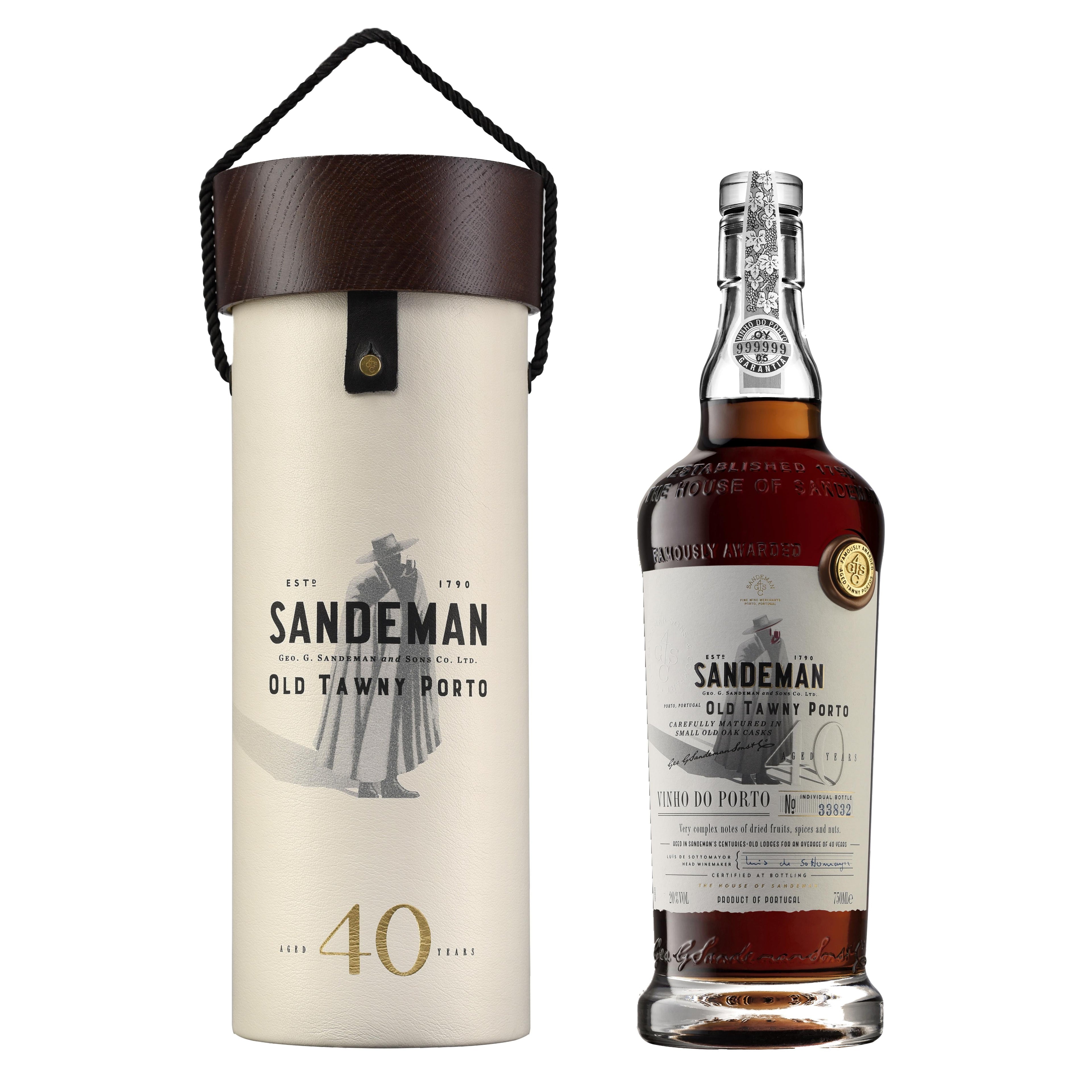 Sandeman 40 - Year - Old Tawny Port In Gift Box Port - Liquid Scout