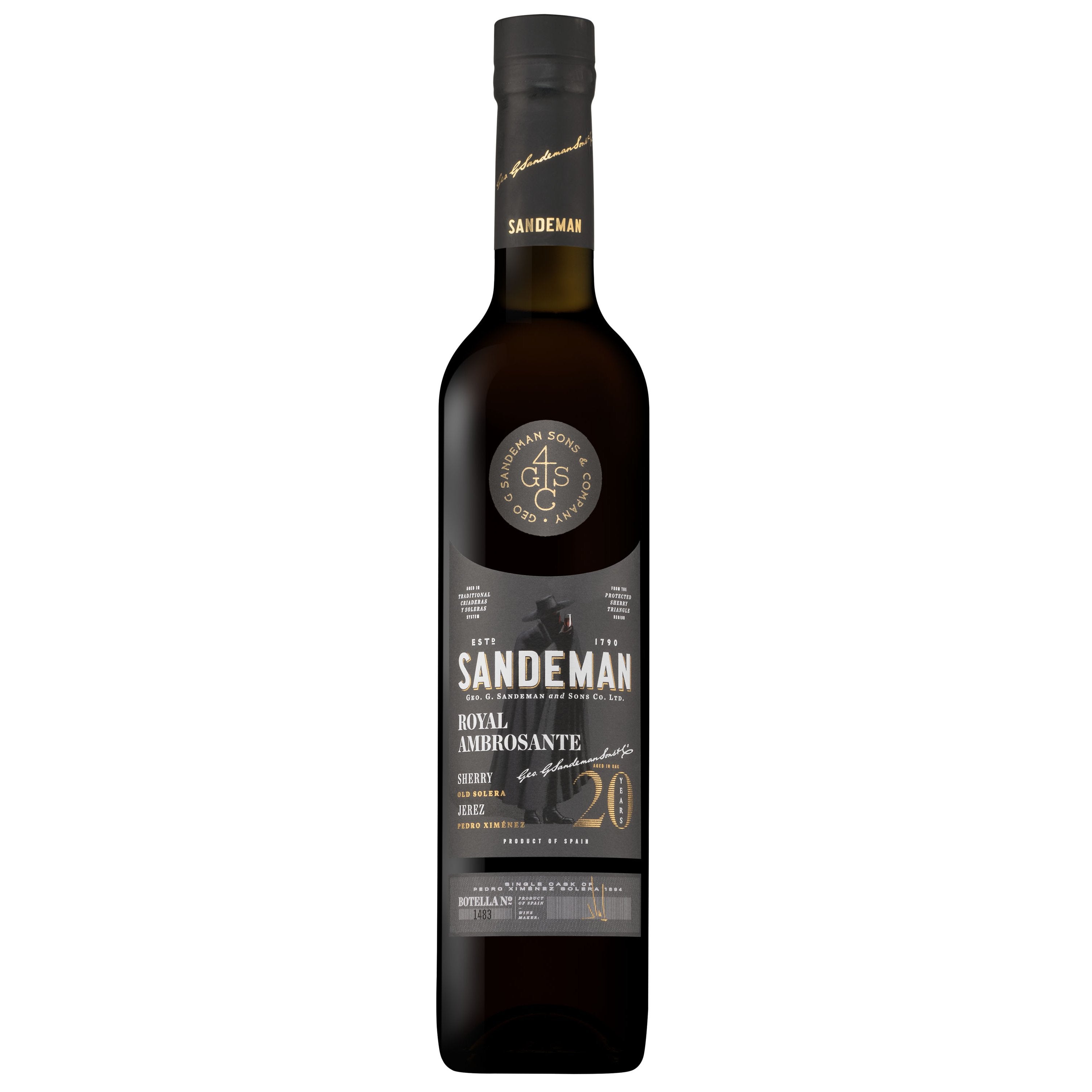 Sandeman Royal Ambrosante Pedro Ximénez Sherry - Liquid Scout