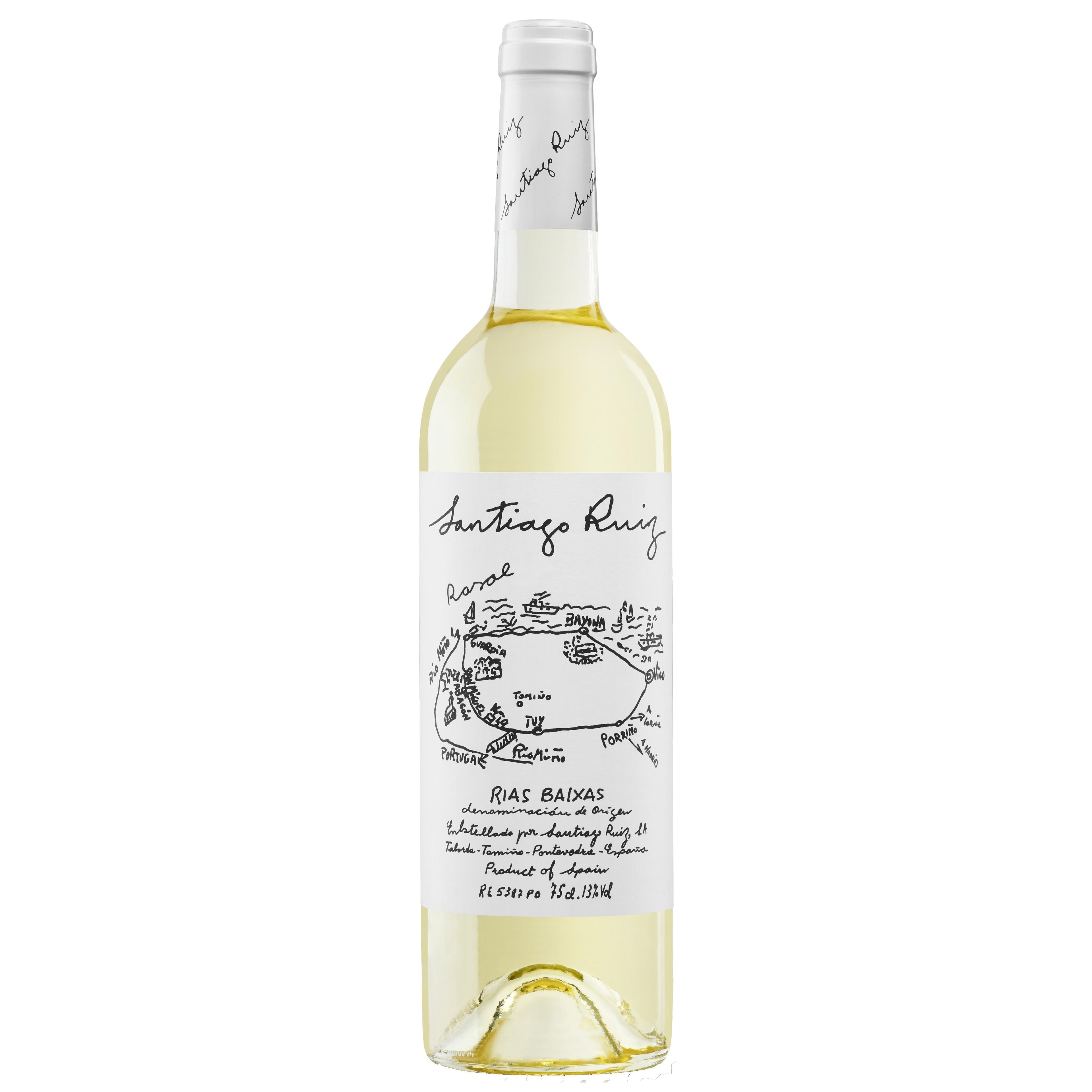 Santiago Ruiz O Rosal Rías Baixas Albariño/Godello/Loureiro/Treixadura/Caíño Blanco White Wine - Liquid Scout
